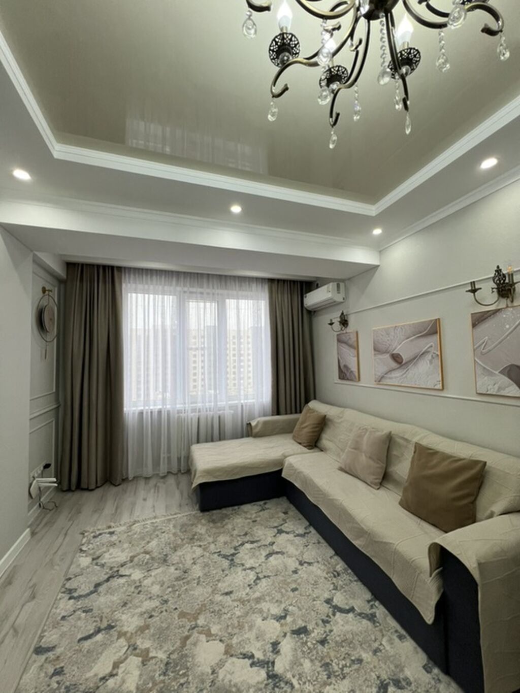 2 комнаты, 47 м², Элитка, 13 этаж, Дизайнерский ремонт