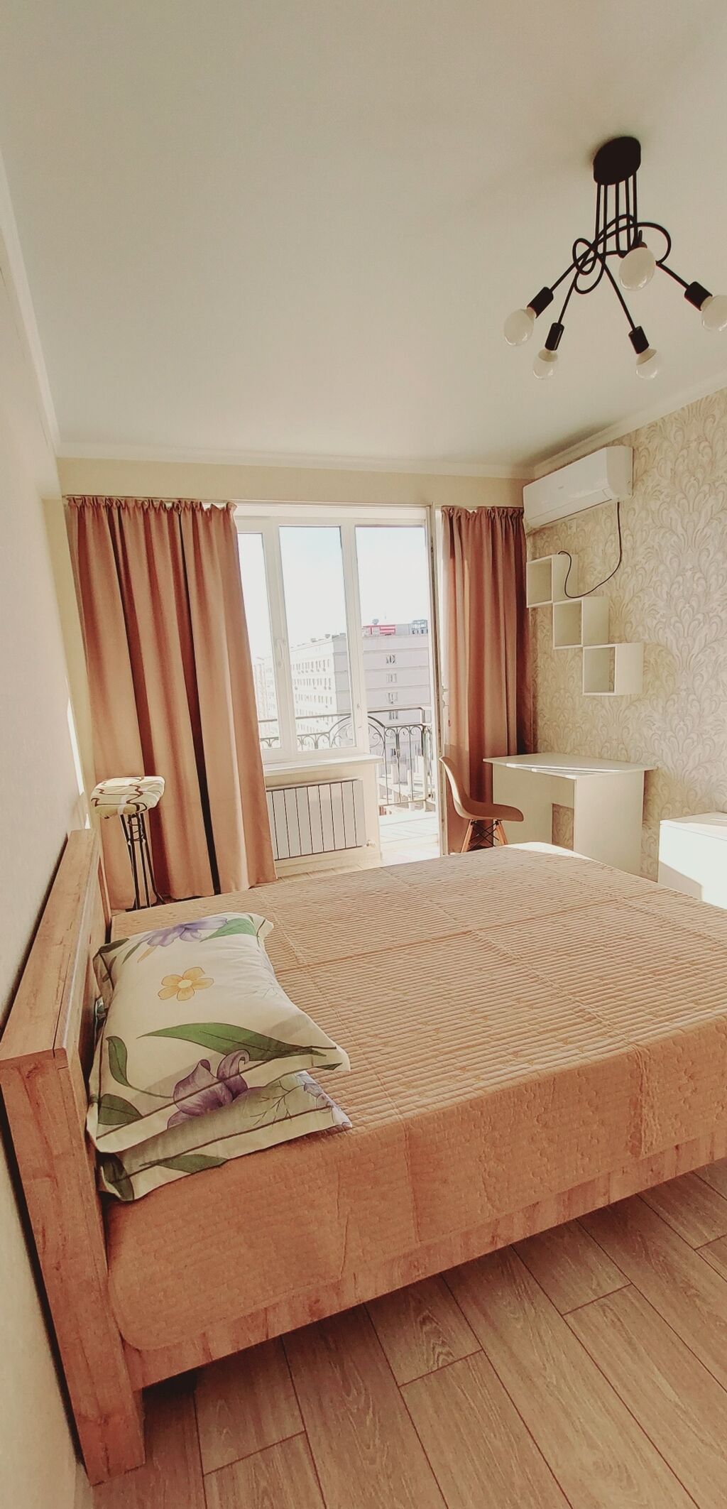 1 комната, 45 м², Асанбай мкр Элитка, 9 этаж, Свежий ремонт: фото 2