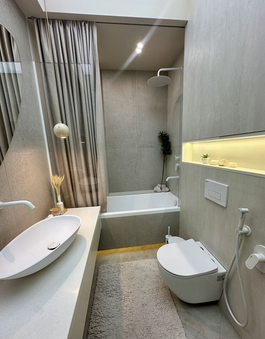 2 комнаты, 74 м², Филармония Элитка, 13 этаж, Дизайнерский ремонт: фото 8