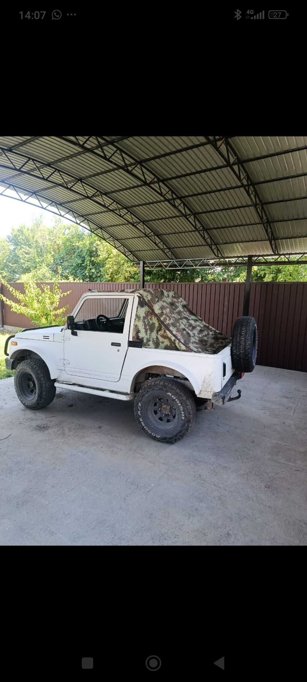 Suzuki Samurai: 1988 г., 1 л, Механика, Бензин, Кабриолет: фото 3