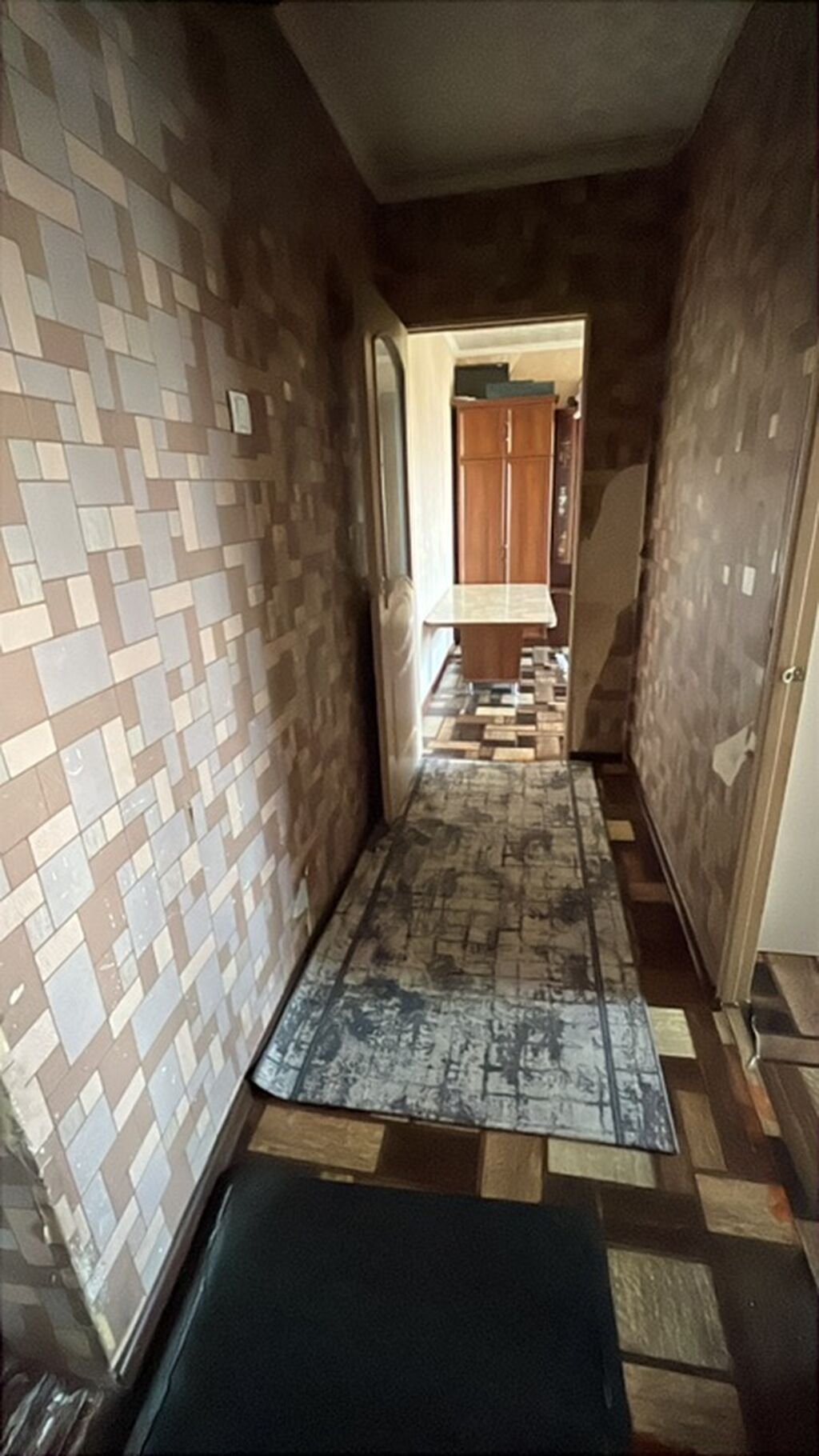 2 комнаты, 46 м², Кинотеатр Семетей, 103 серия, 4 этаж, Косметический ремонт: фото 3