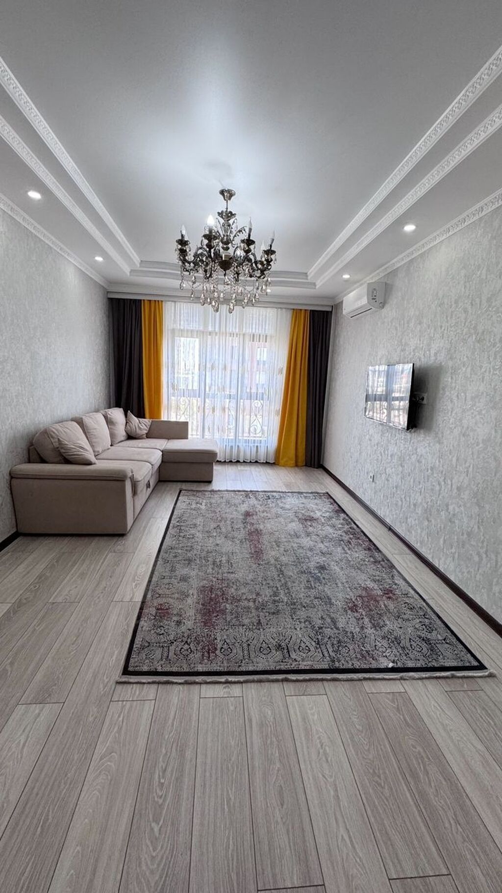 Долгосрочная аренда Сдается3-х ком,квартира Район-Ак Кеме Цена-1200$: фото 4