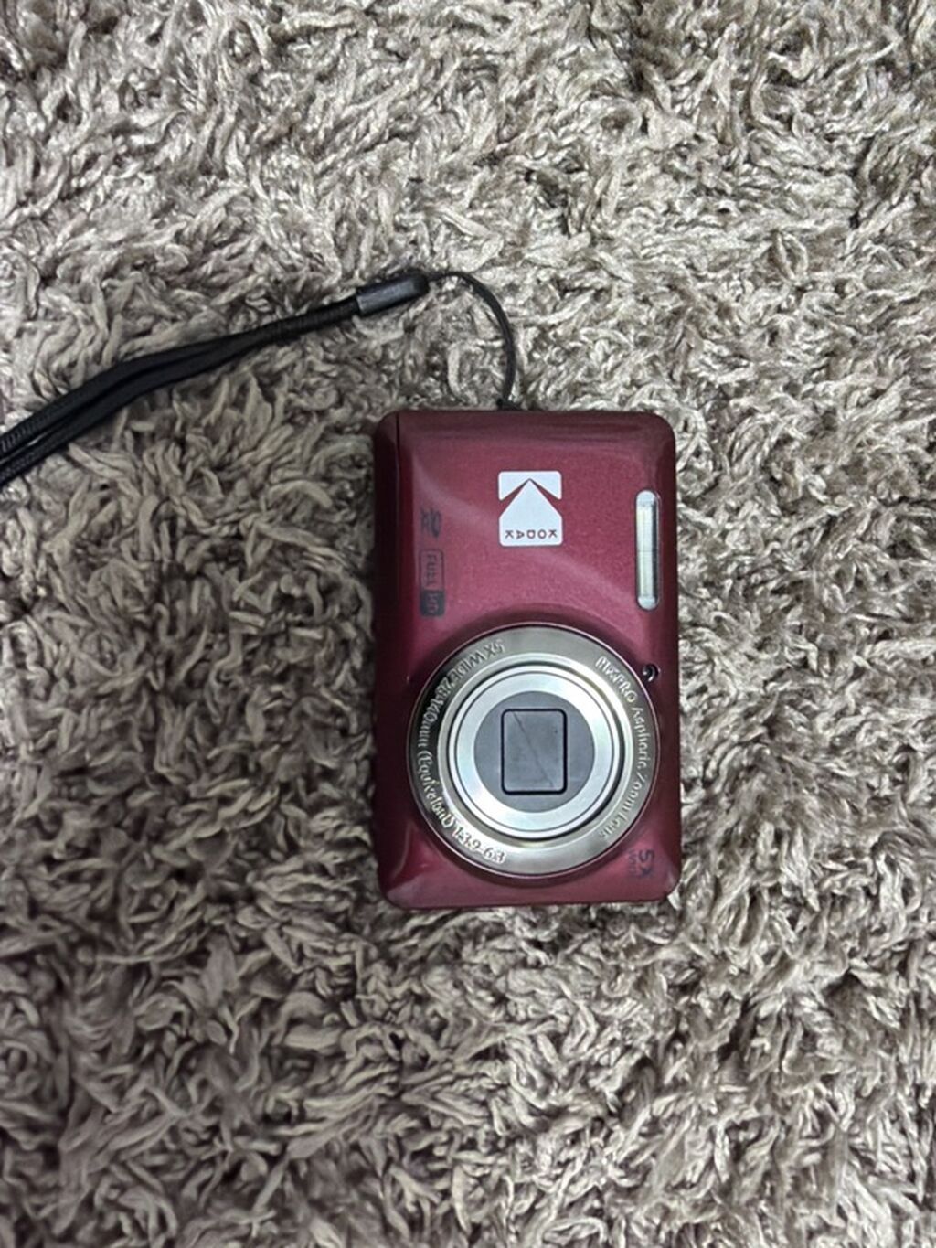 Компактная цифровая фотокамера новый Kodak (бордовый корпус) с — фото 2