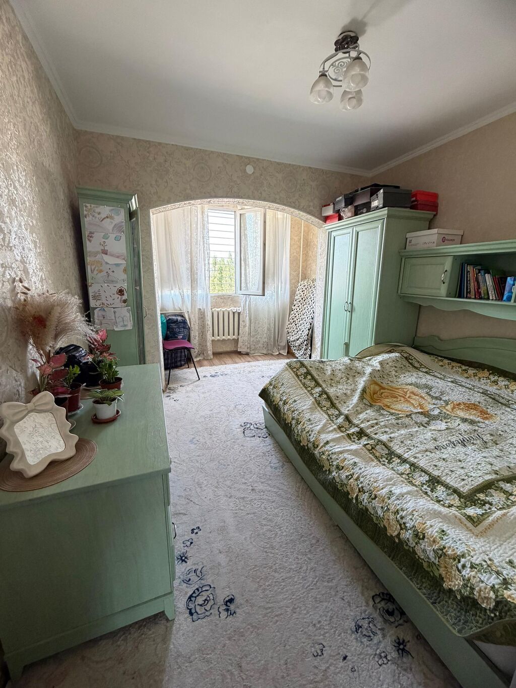 2 комнаты, 66 м², 12 мкр 106 серия, 4 этаж, Требуется ремонт: фото 4
