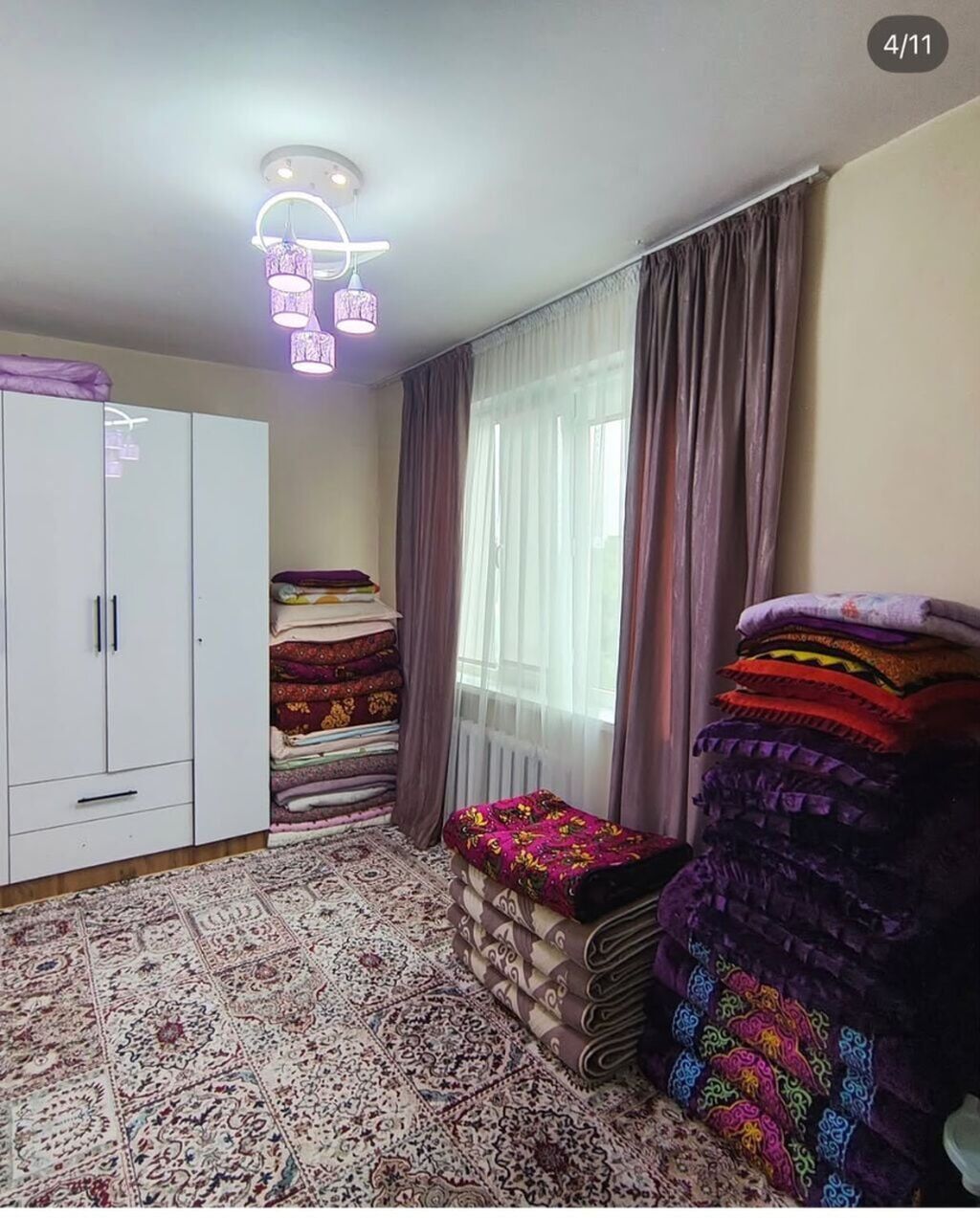 3 комнаты, 58 м², Центральная мечеть 104 серия, 5 этаж, Свежий ремонт: фото 7