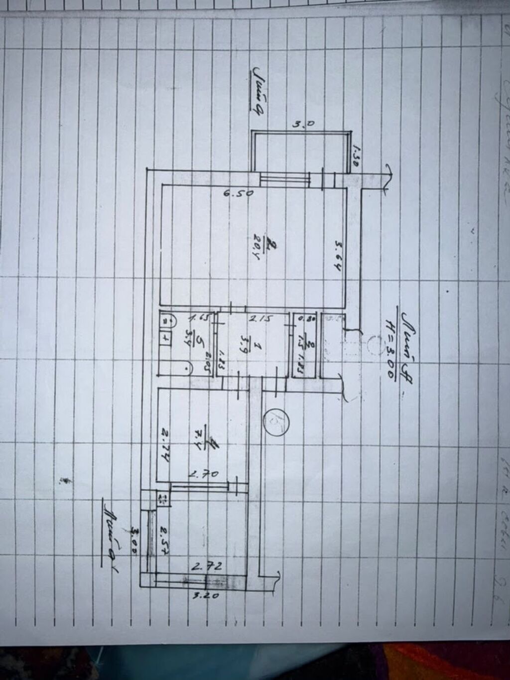 2 комнаты, 50 м², сквер Тоголок Молдо Индивидуалка, 3 этаж: фото 7