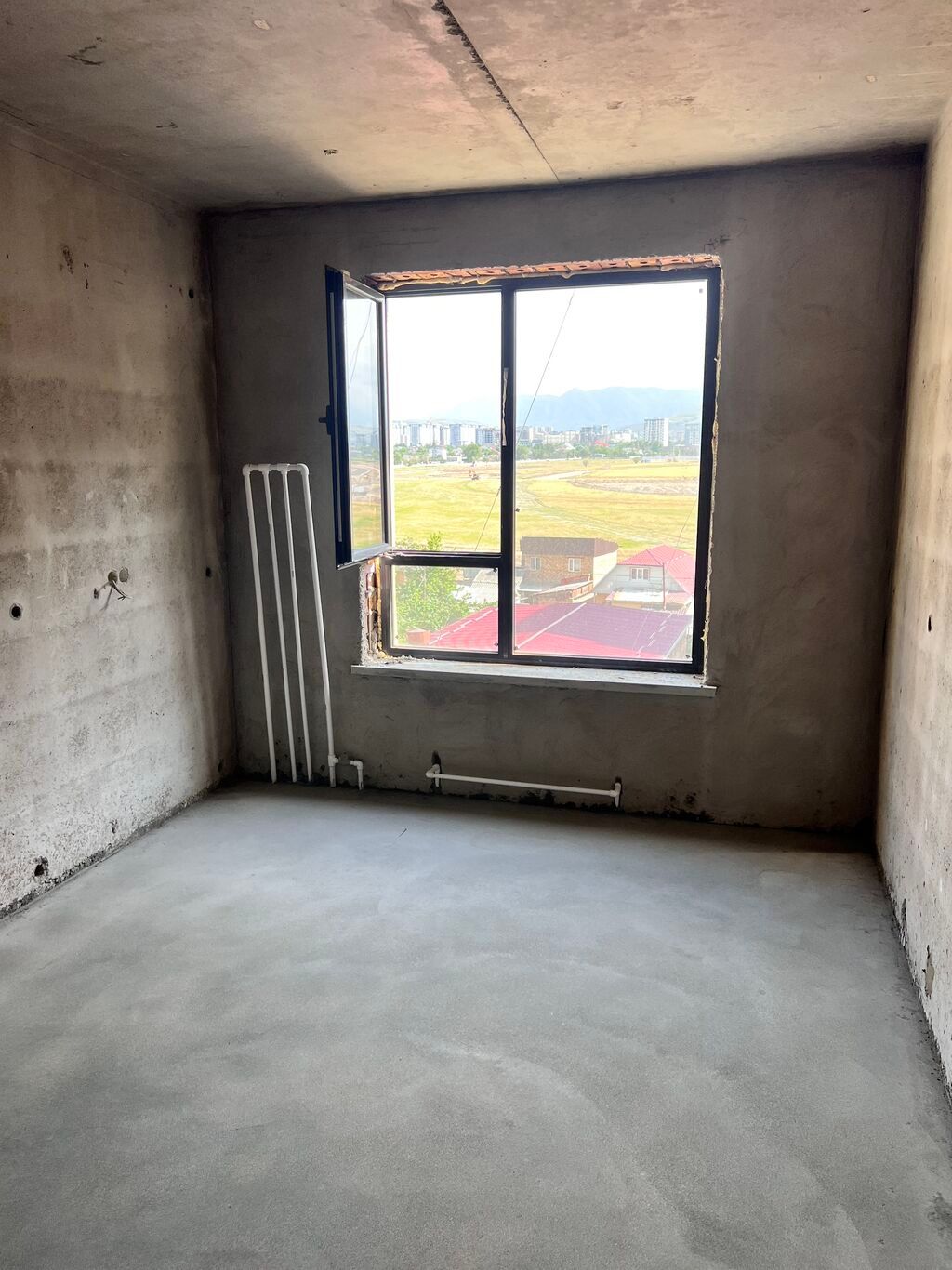 2 комнаты, 74 м², Пишпек 11 этаж, ПСО (под самоотделку): фото 7