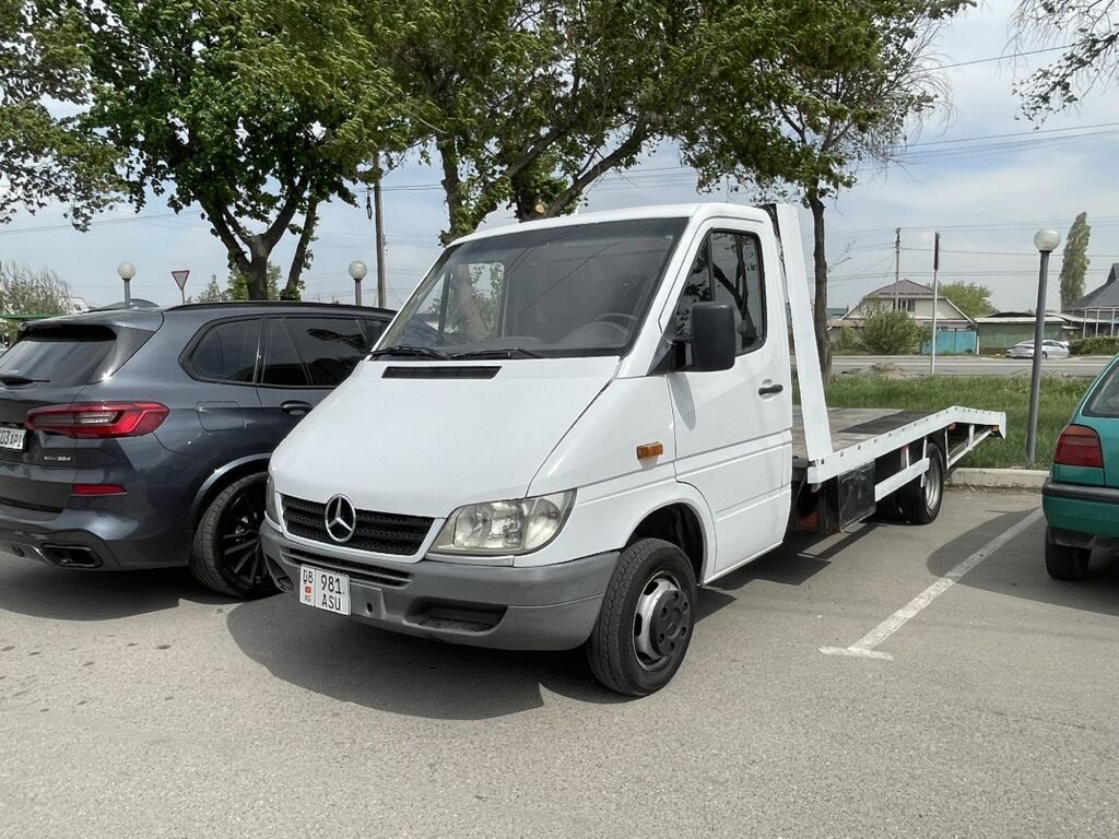 Эвакуатор, Mercedes-Benz, 2001 г., Ломаная: фото 3