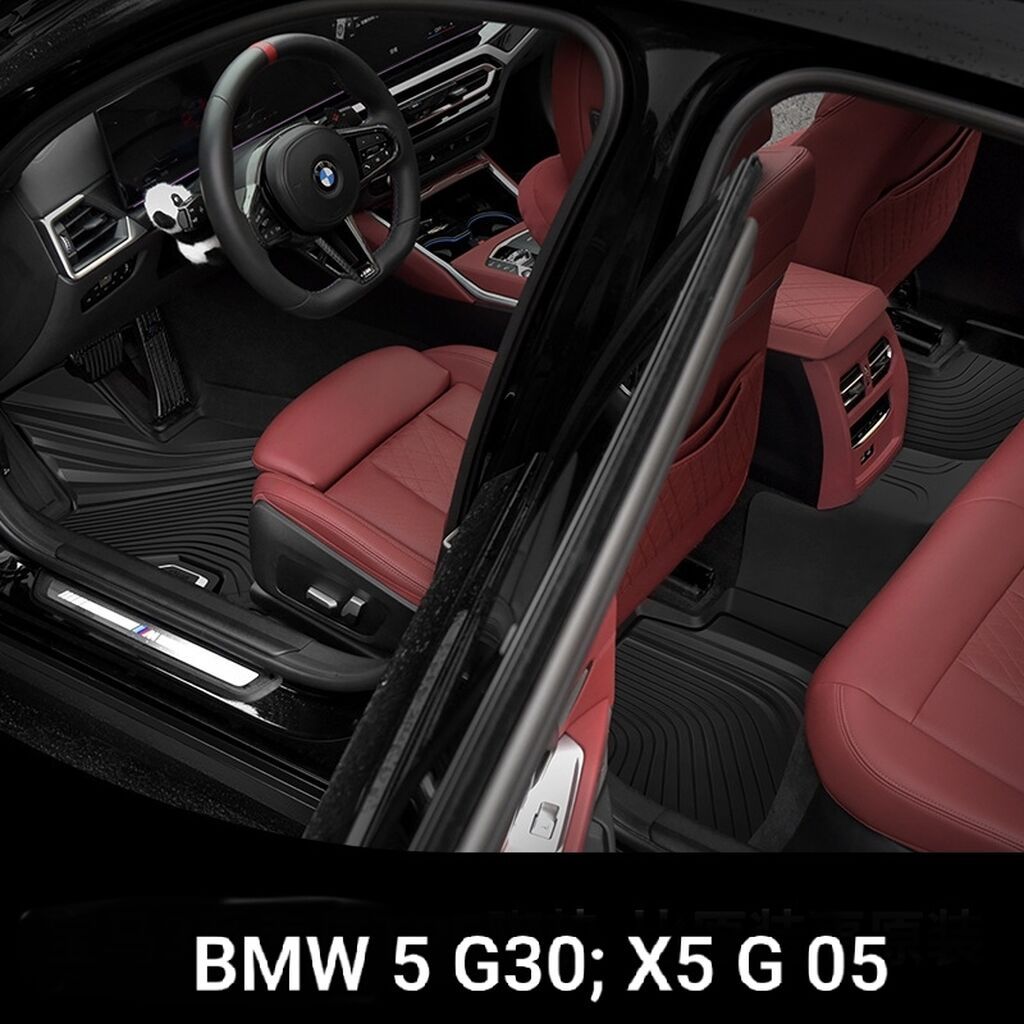3D Полики Для салона BMW, цвет - Черный, Новый, Платная доставка: фото 2
