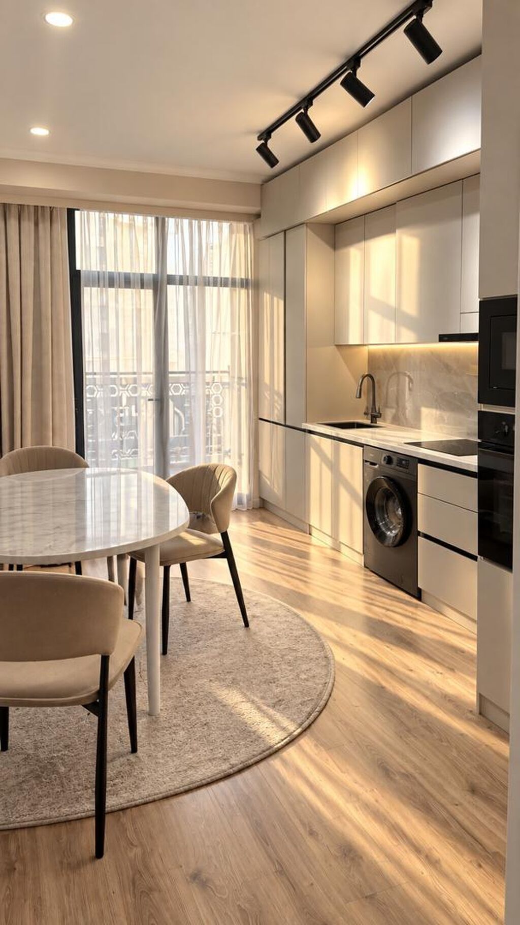 1 комната, 46 м², Асанбай мкр Элитка, 11 этаж, Свежий ремонт: фото 2