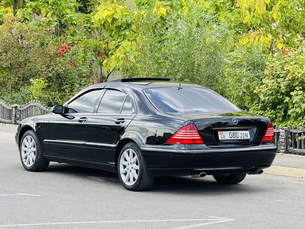 Mercedes-Benz S-Class: 2003 г., 3.7 л, Автомат, Бензин, Седан: фото 4
