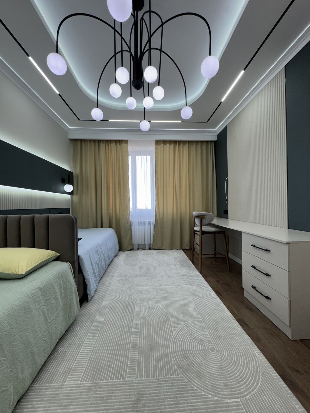 2 комнаты, 72 м², Технопарк Элитка, 8 этаж, Дизайнерский ремонт: фото 4