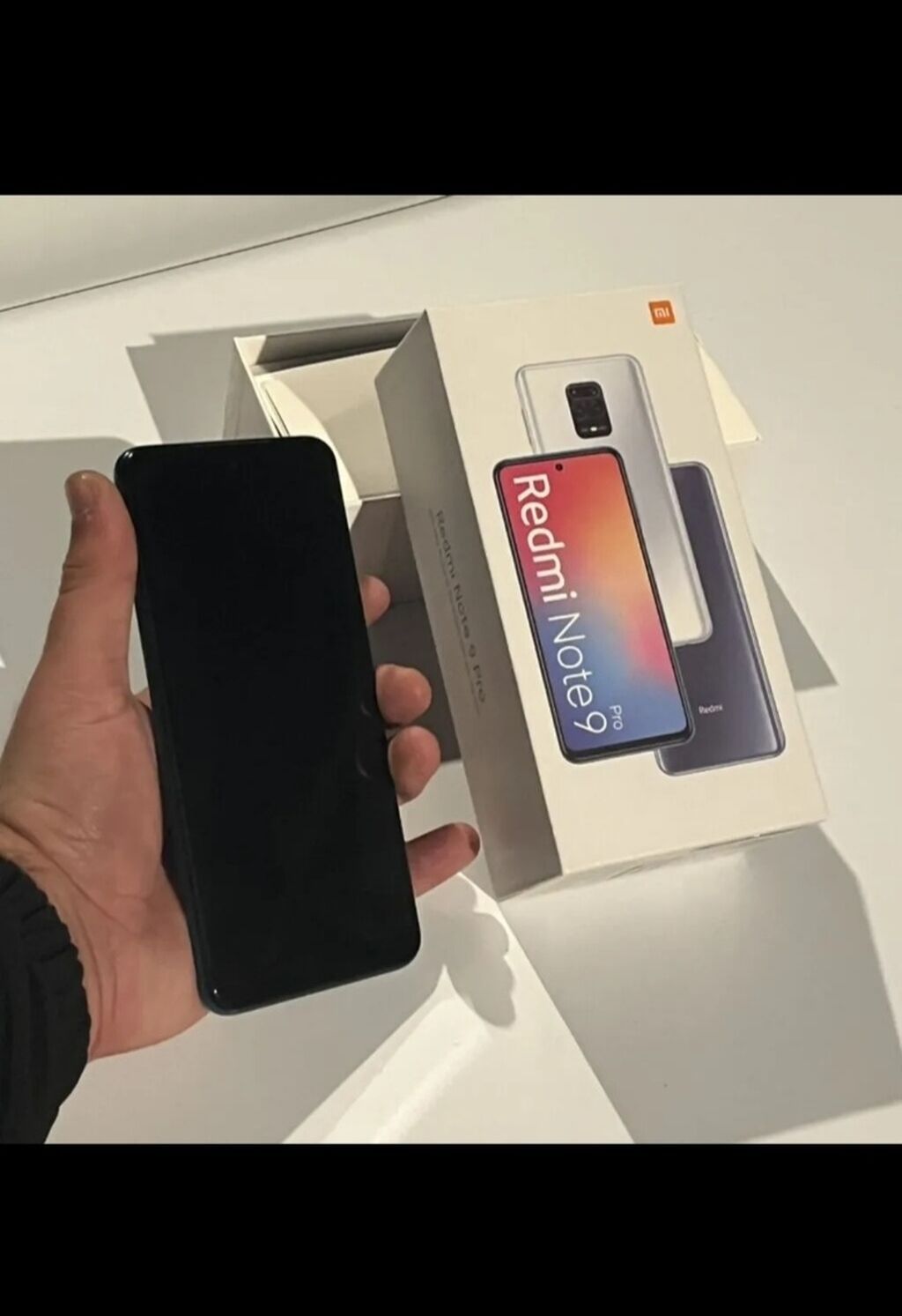 Redmi Note 9 Pro, 64 GB, rəng - Göy, Barmaq izi