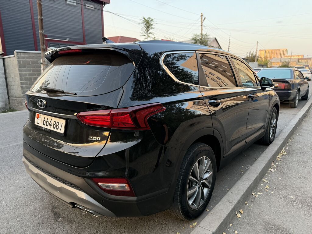 Hyundai Santa Fe: 2018 г., 2 л, Автомат, Дизель, Кроссовер: фото 4