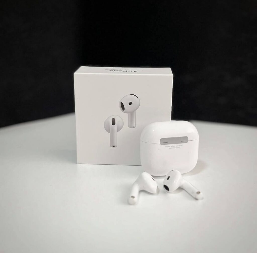 Беспроводные вкладыши наушники, Apple, AirPods 4, Новый: фото 3