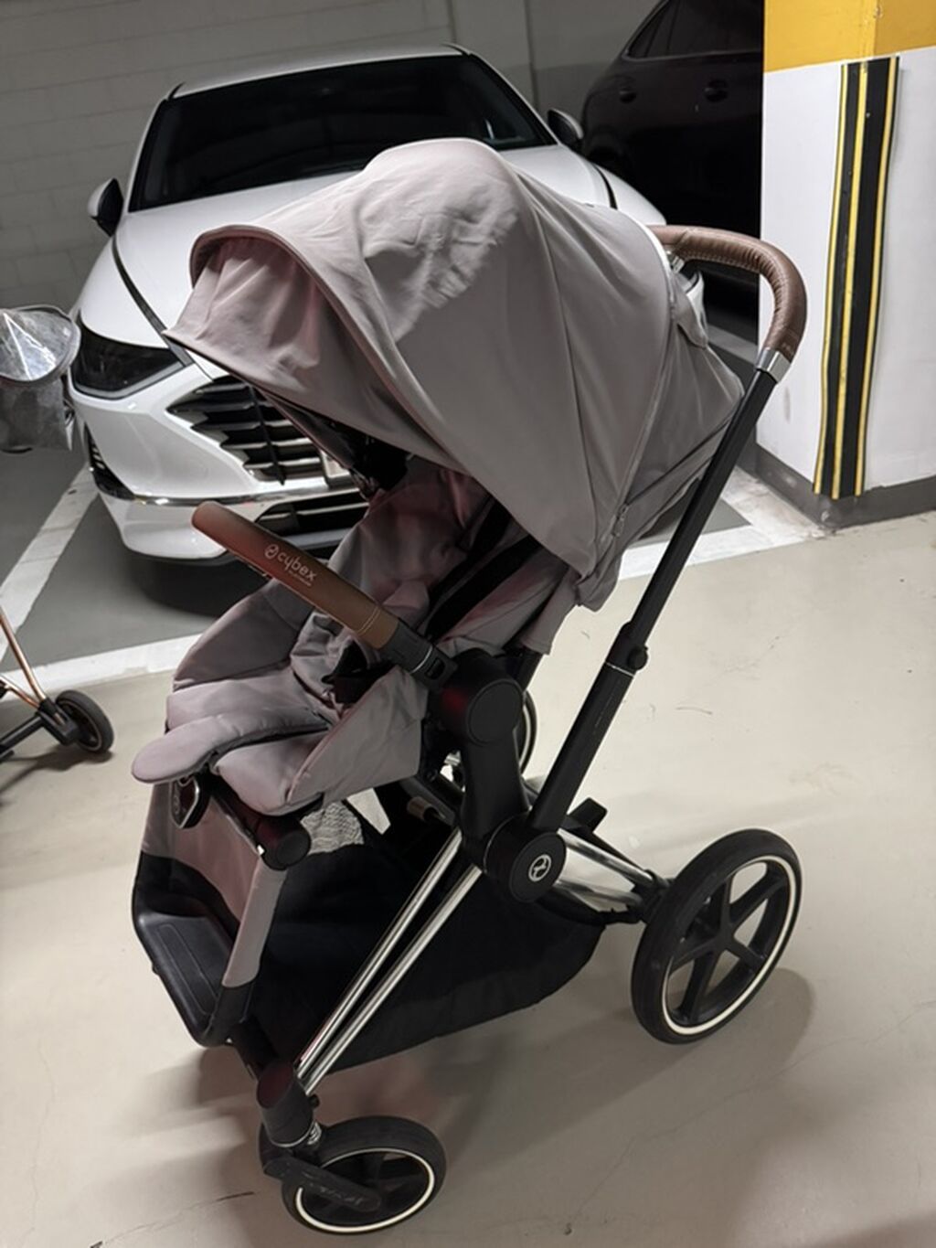 Прогулочная коляска Cybex Praim в фиолетового цвета. Состояние 10/10 В: фото 6