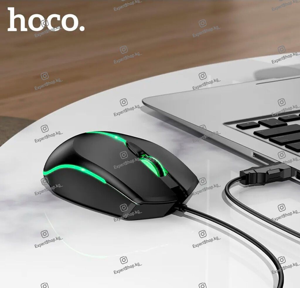 Игровая проводная мышь Hoco GM37 - которая идеально подойдёт для: фото 3