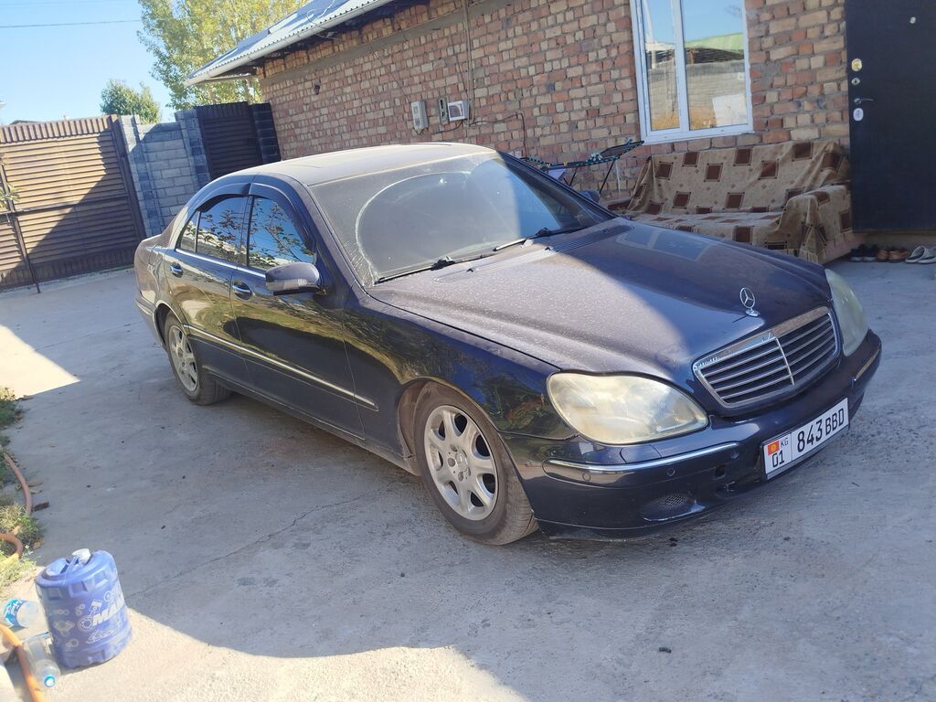 Mercedes-Benz S-Class: 2002 г., 3.2 л, Автомат, Дизель, Седан: фото 2