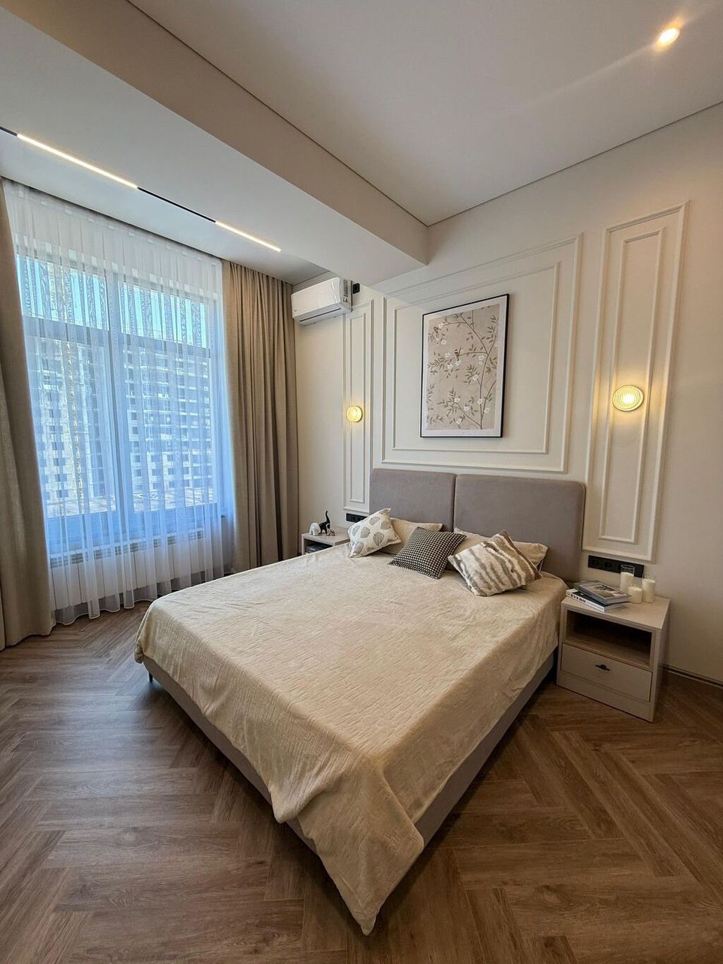 3 комнаты, 109 м², Асанбай мкр Элитка, 6 этаж, Дизайнерский ремонт: фото 1