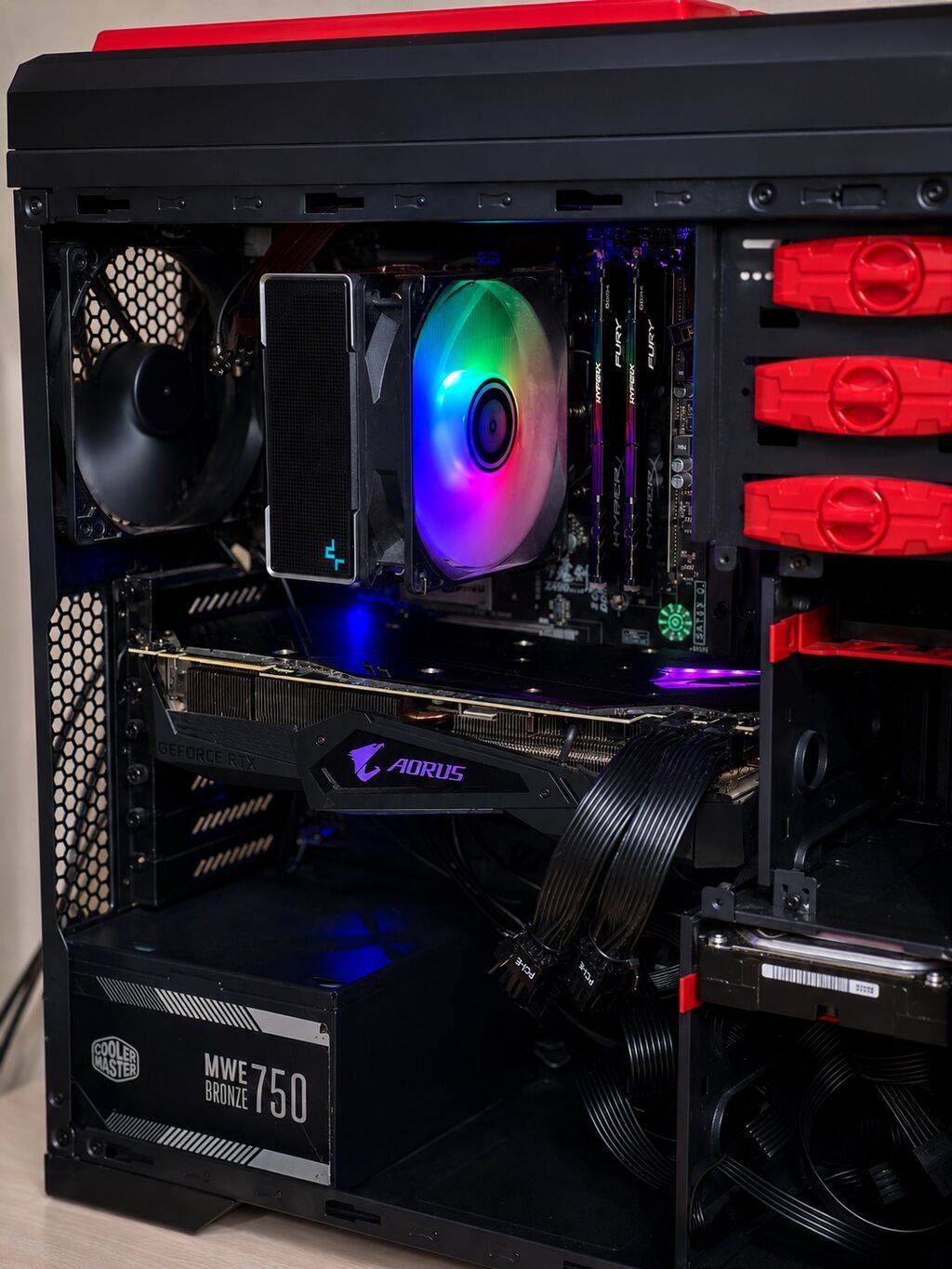 Компьютер, ядер - 6, ОЗУ 16 ГБ, Для работы, учебы, Б/у, Intel Core i5, NVIDIA GeForce RTX 2080 Super, HDD + SSD — фото 3