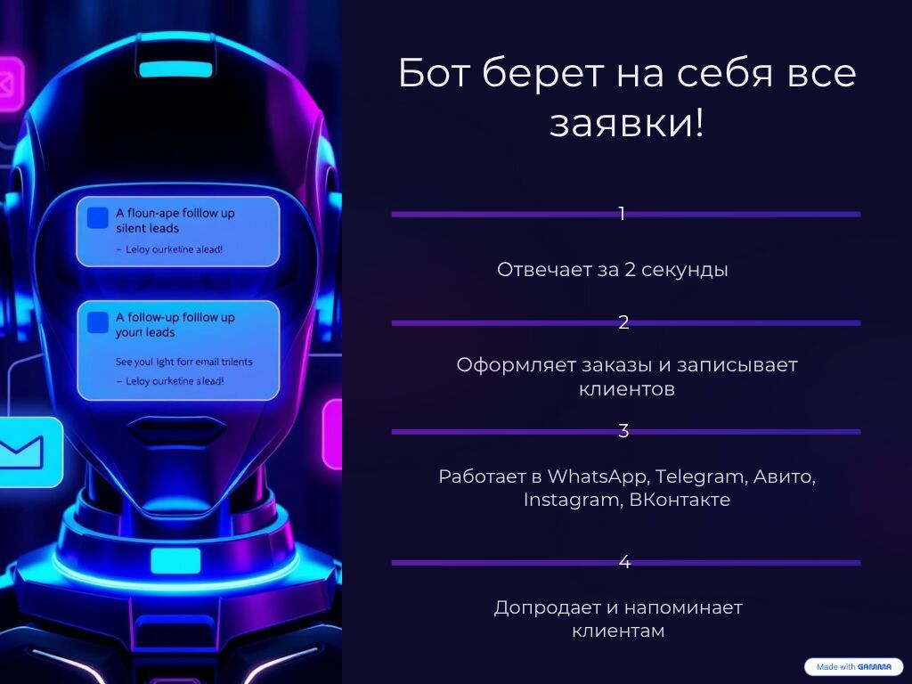 Нейропродавец для бизнеса — увеличим заявки и закроем «дыры» в: фото 3
