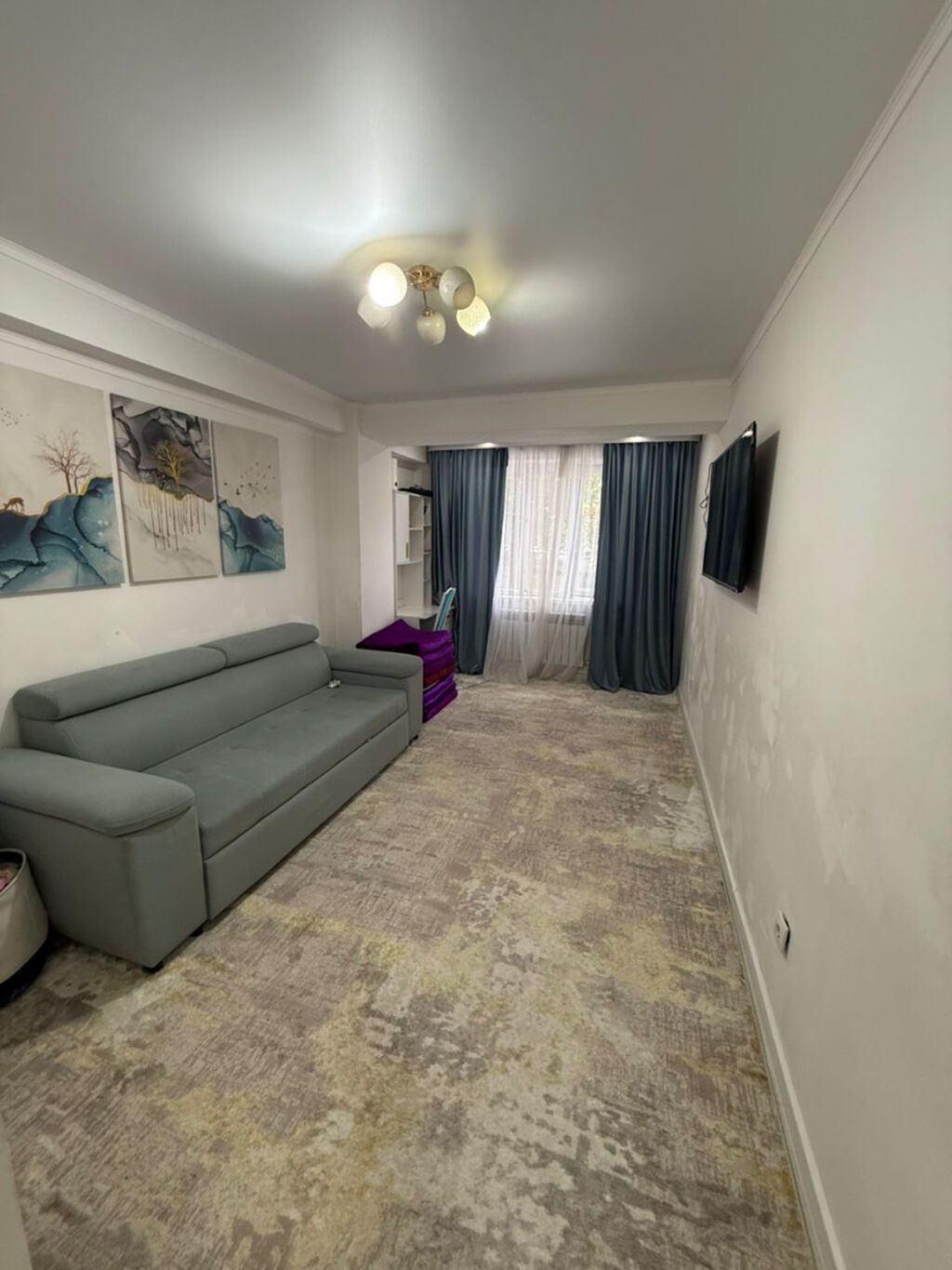 1 комната, 40 м², Кызыл Аскер Элитка, 1 этаж: фото 7