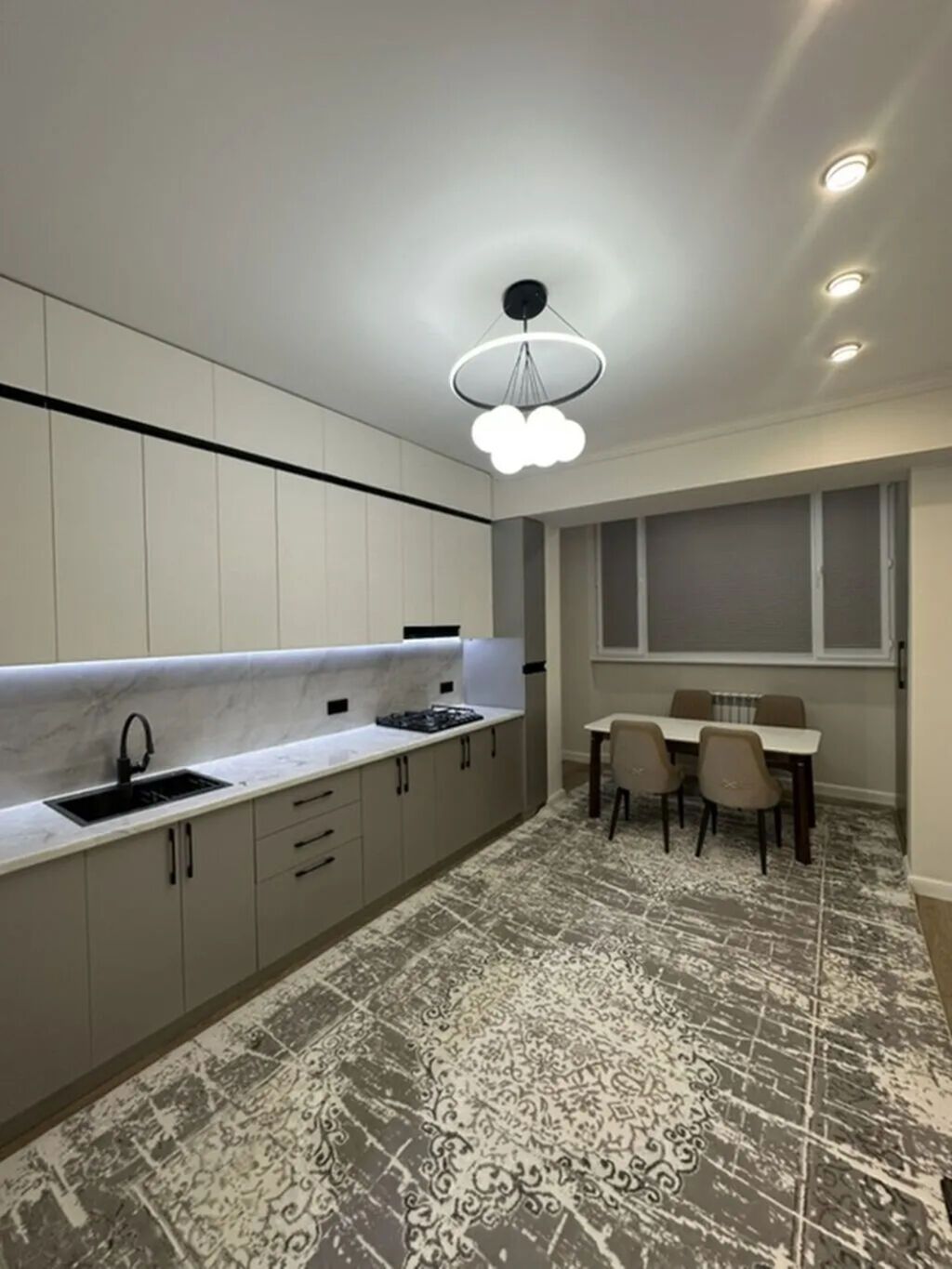 1 комната, 49 м², Пишпек Элитка, 4 этаж, Евроремонт: фото 7