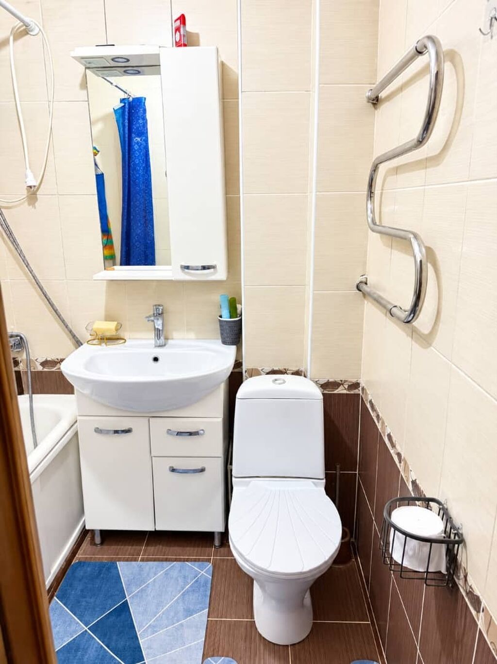 3 комнаты, 58 м², 8 мкр 104 серия, 2 этаж, Свежий ремонт: фото 8