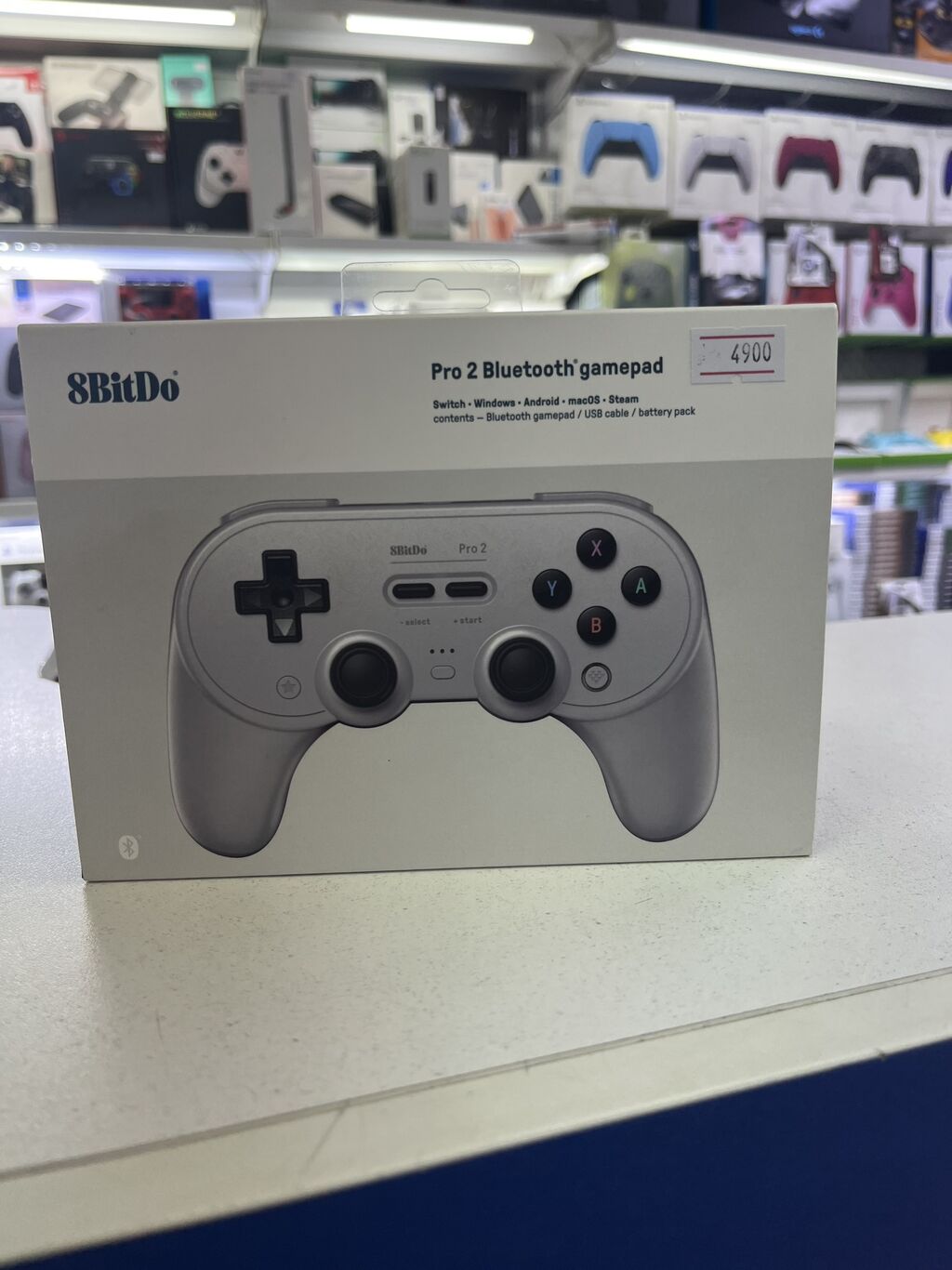 Беспроводная и проводная игровой джойстик 8bitdo: 4900 KGS Геймпады ...