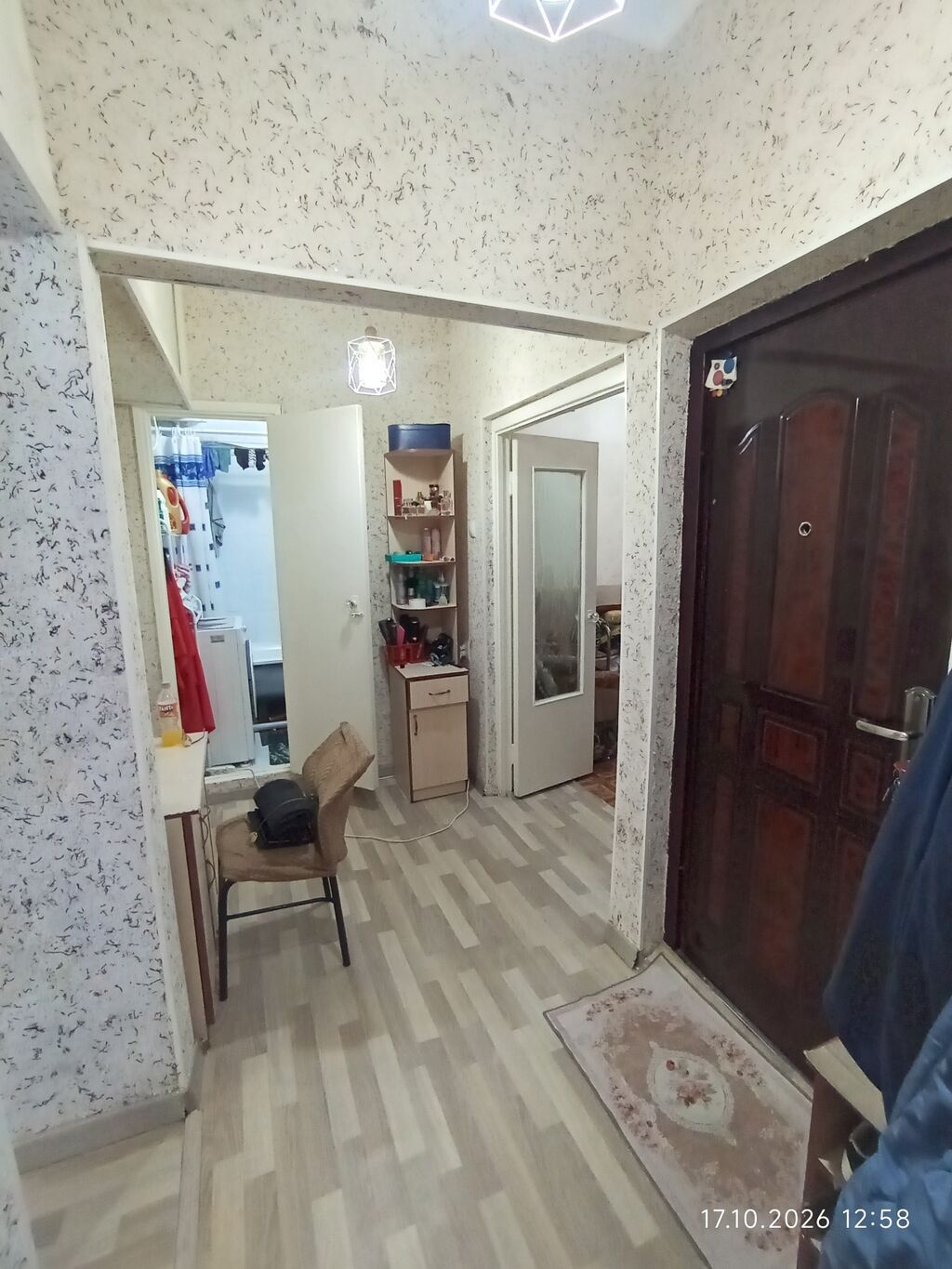2 комнаты, 47 м², 105 серия, 3 этаж, Свежий ремонт: фото 4