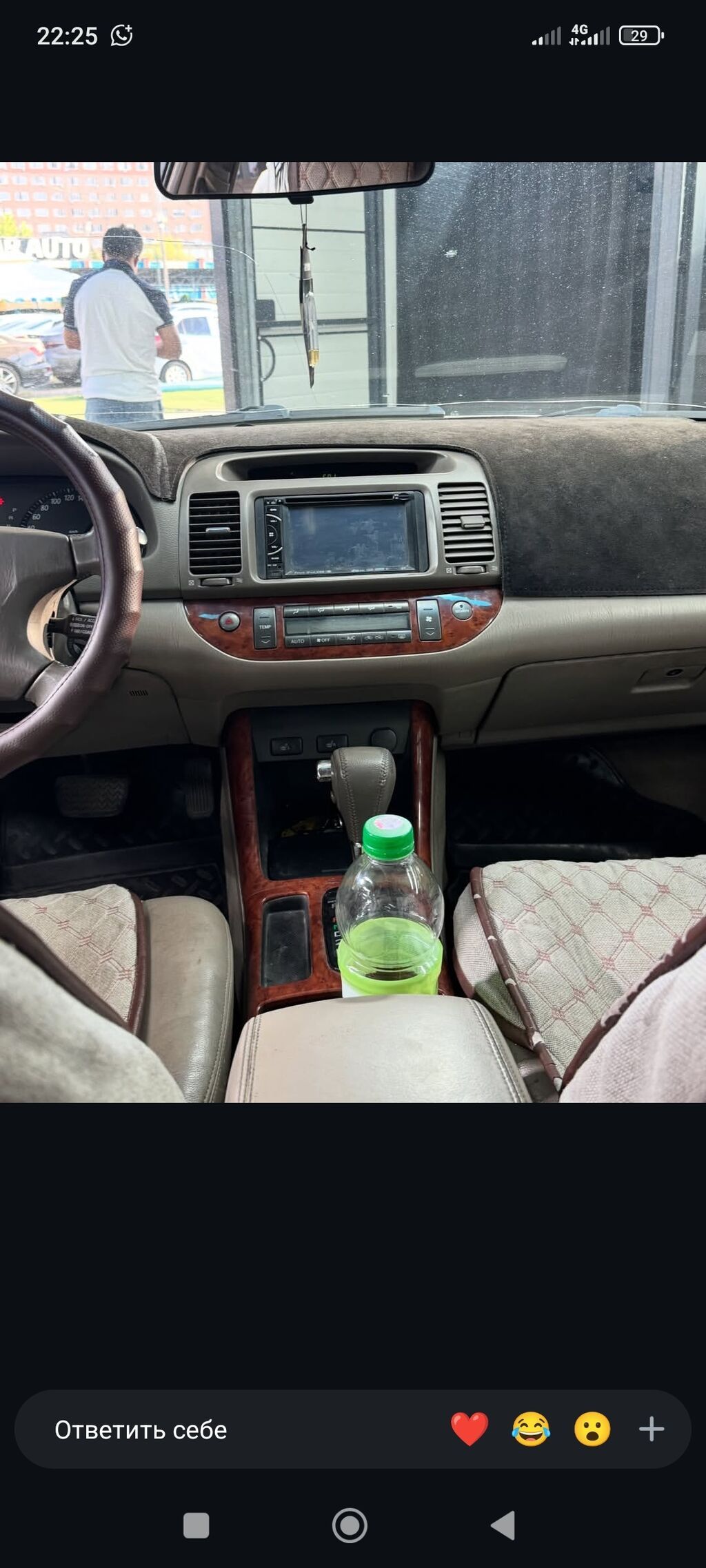 Toyota Camry: 2003 г., 3 л, Автомат, Газ, Седан: фото 5