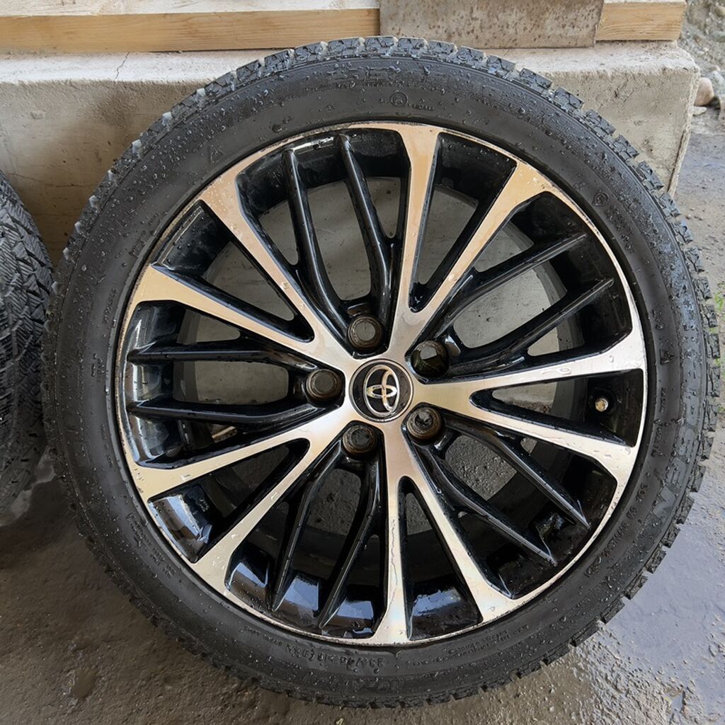 Колеса в сборе 235 / 45 / R 18, Зима, Б/у, Комплект, Легковые, Литые, отверстий - 5: фото 5