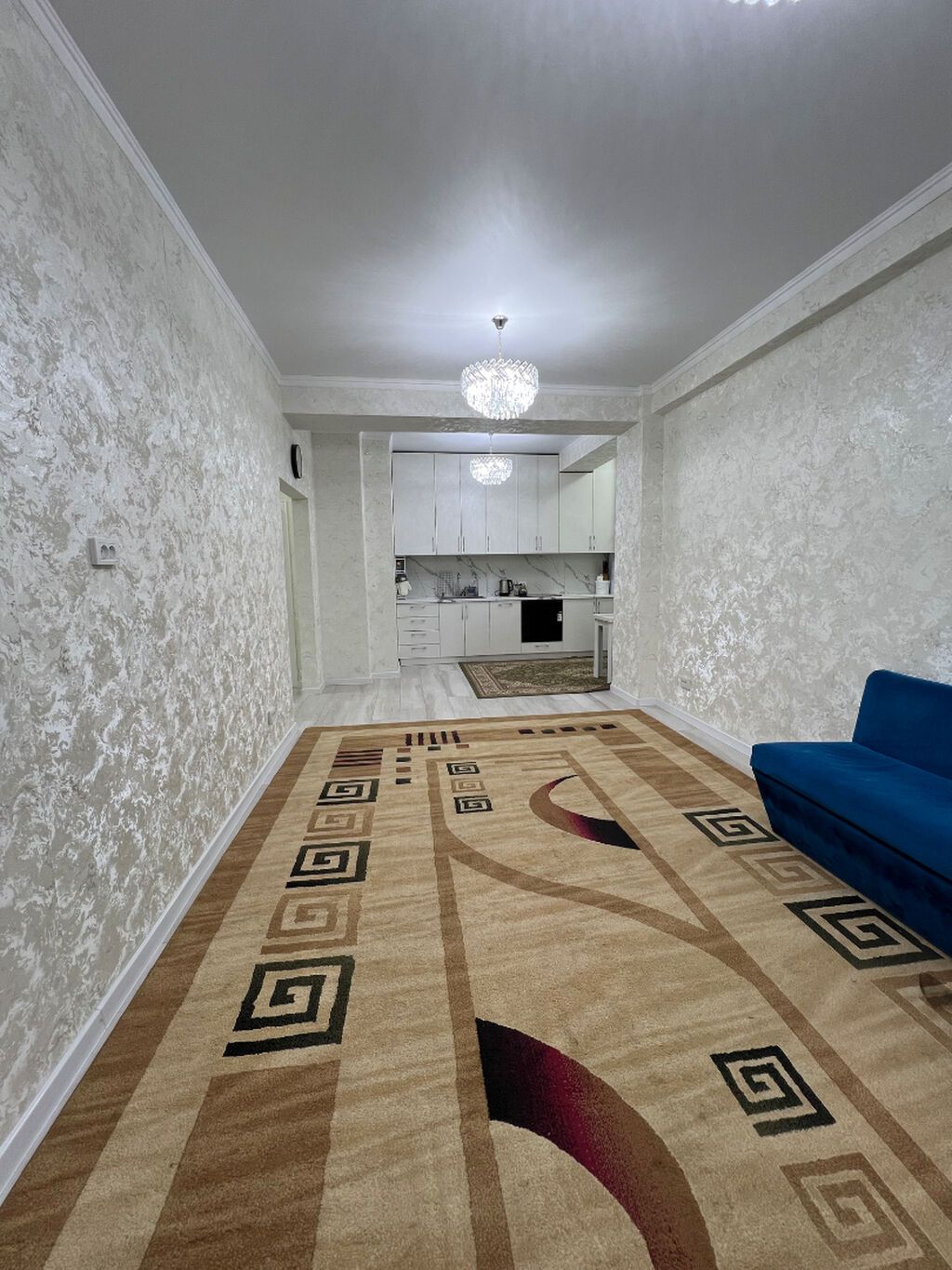 2 комнаты, 64 м², Асанбай мкр Элитка, 6 этаж, Евроремонт: фото 3