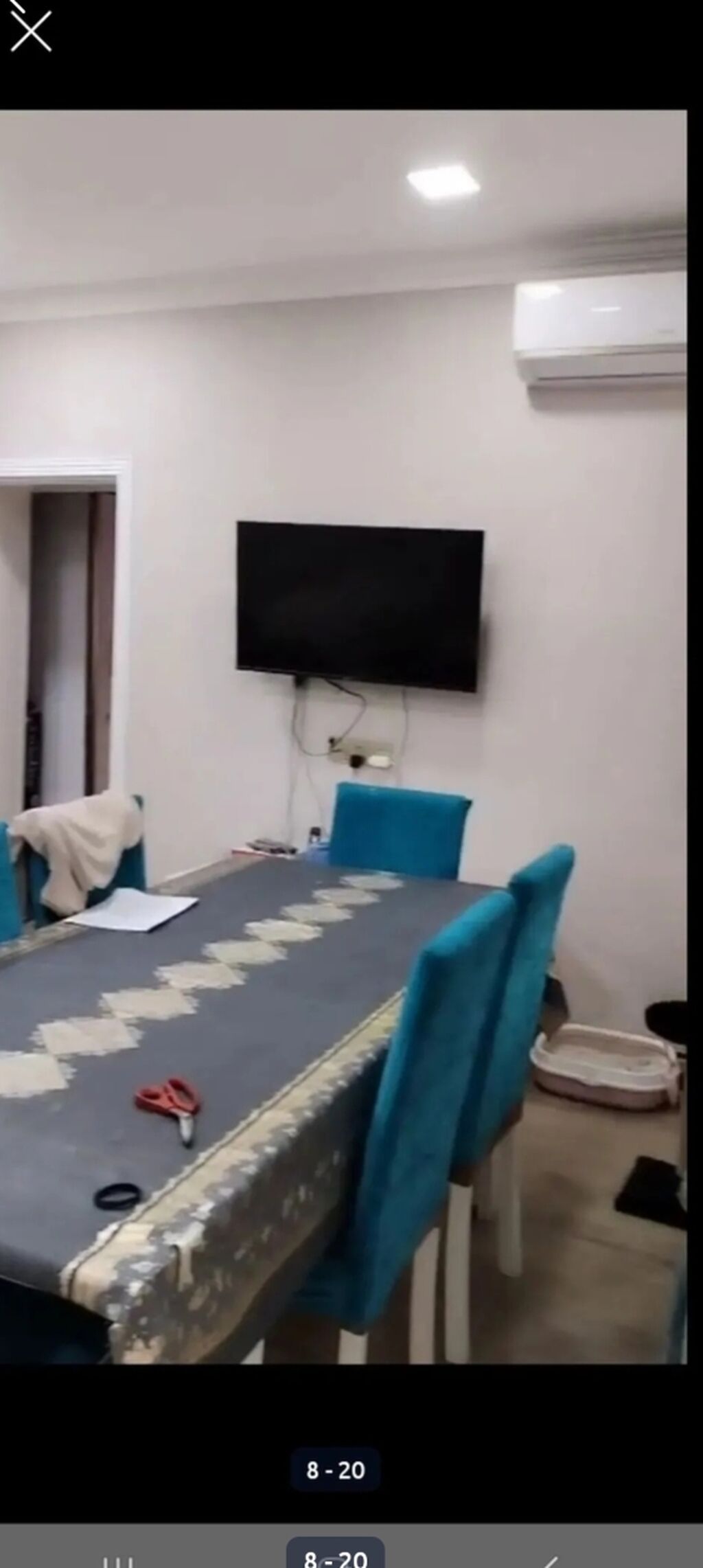 Bakıxanov qəs. 3 otaqlı, 90 kv. m, Orta təmir