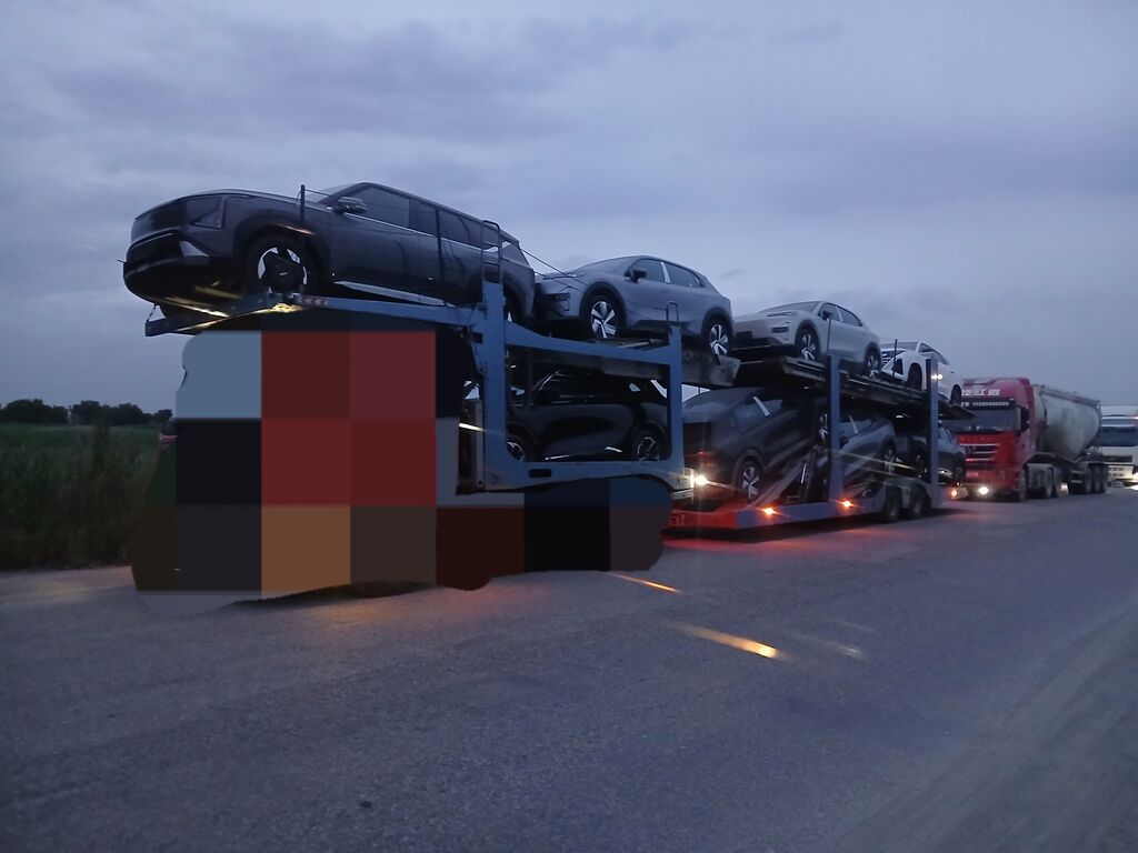 Прицеп, Сar carrier trailer, от 12 т, Б/у: фото 2