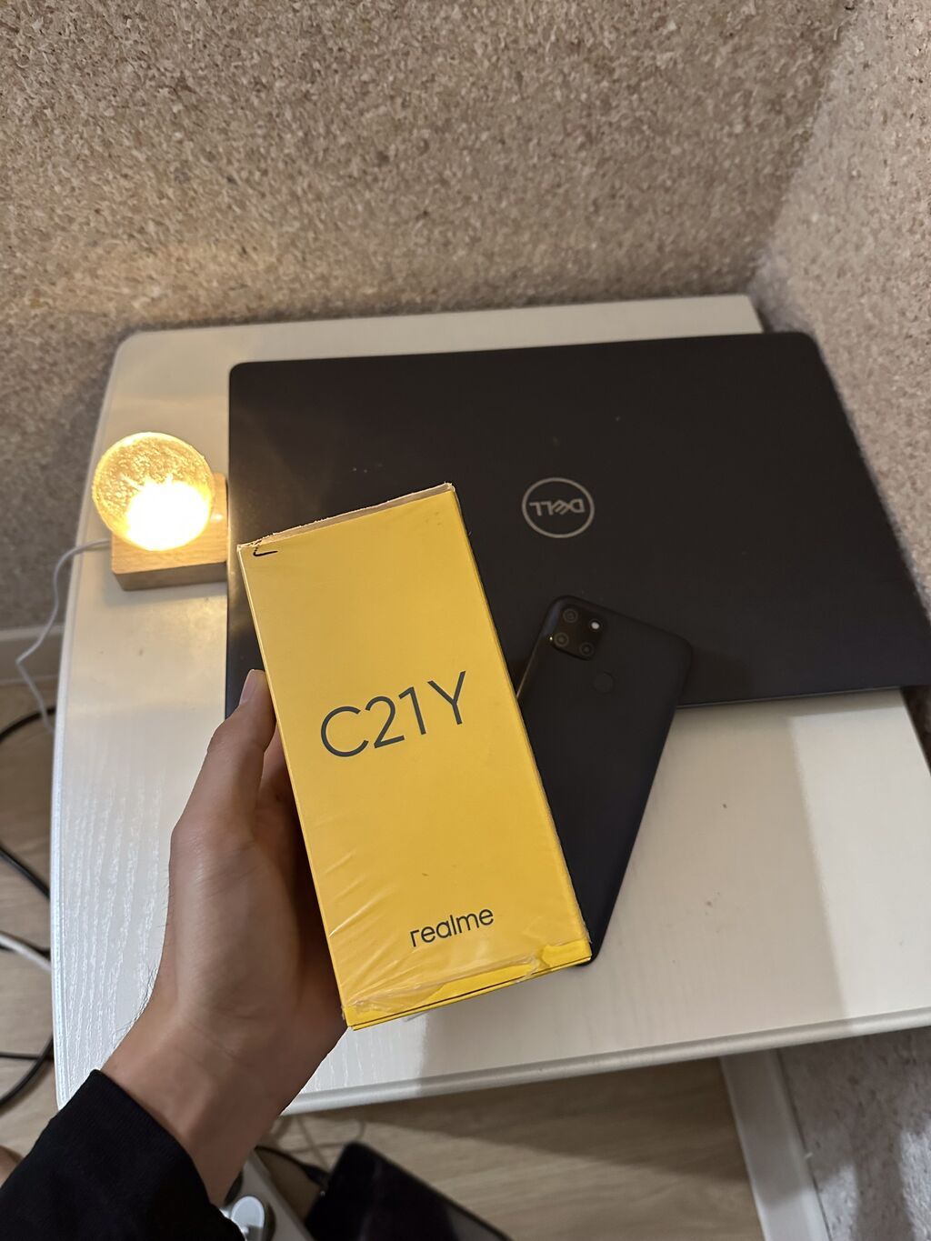 Realme C21Y, Б/у, 64 ГБ, цвет - Черный, 2 SIM — фото 4