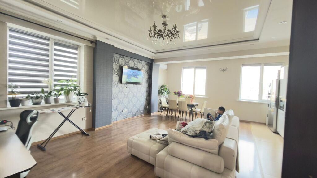 3 комнаты, 85 м², Ала-Арча ТРЦ Элитка, 2 этаж, Евроремонт: фото 2