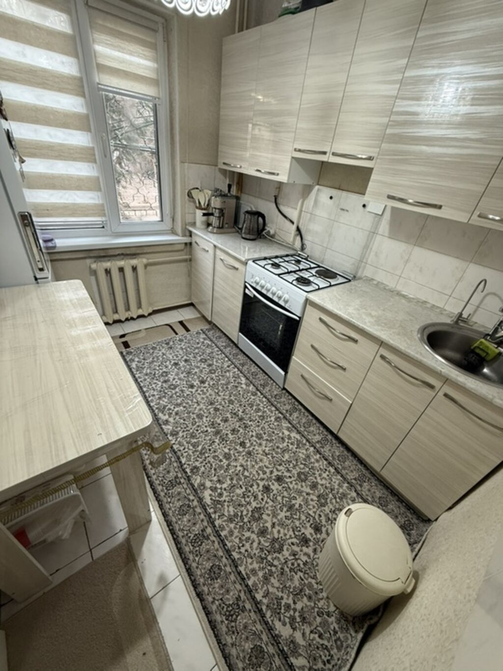 3 комнаты, 62 м², Аламедин-1 мкр 105 серия, 1 этаж, Евроремонт: фото 8