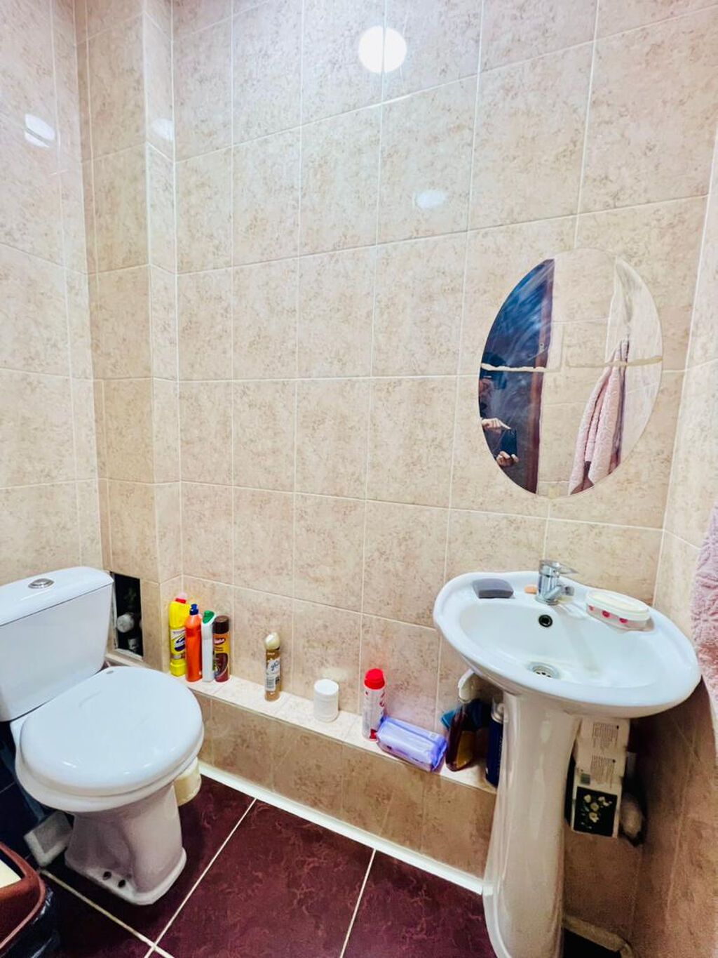 2 комнаты, 79 м², Центральная мечеть 106 серия улучшенная, 6 этаж, Евроремонт: фото 7