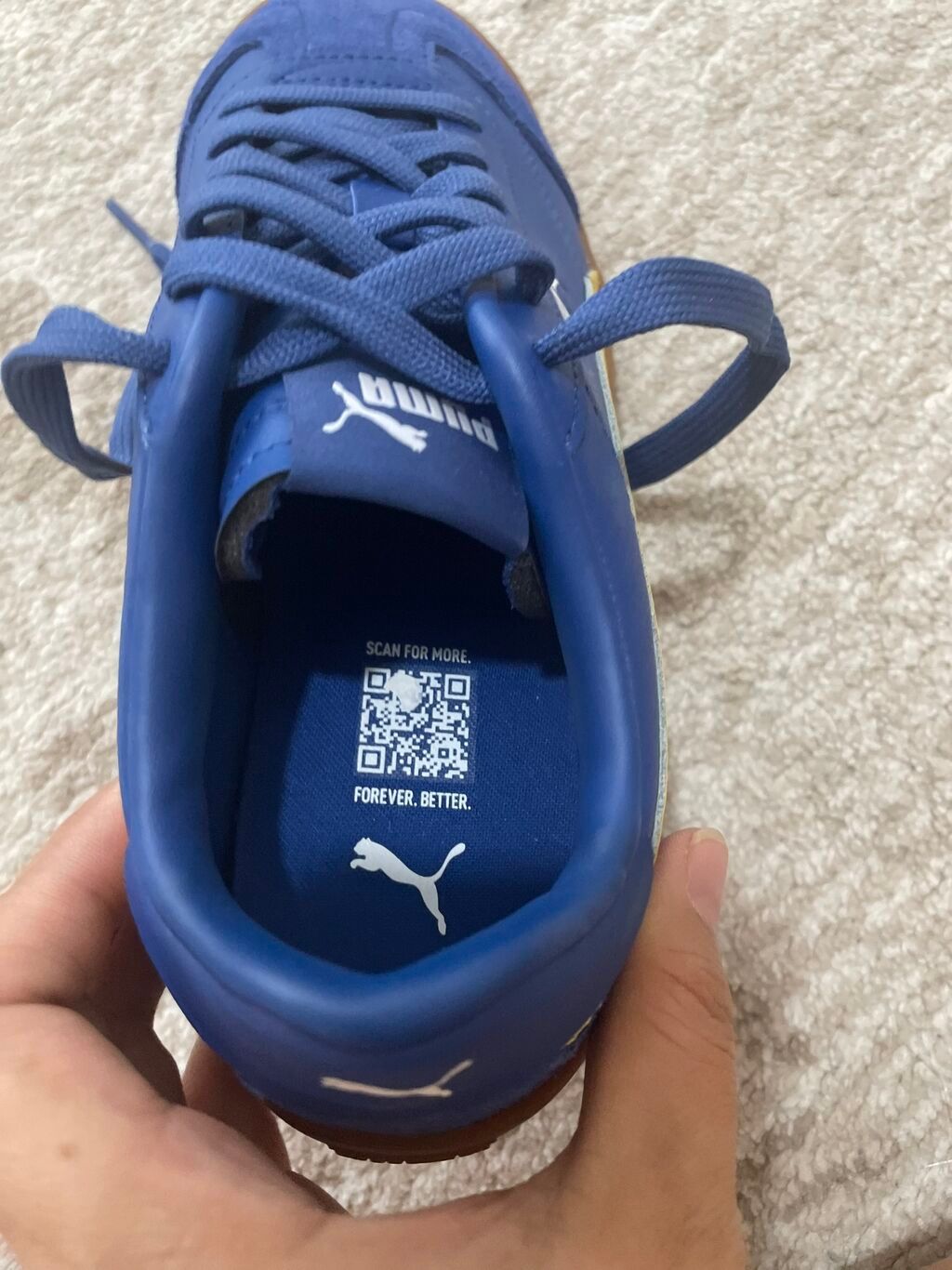 Кроссовки, 37, Puma, Новый, цвет - Синий, Самовывоз, Платная доставка: фото 3