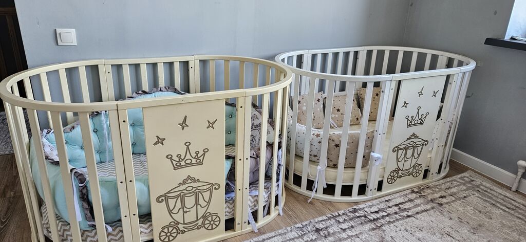 Приставные кроватки для новорожденных