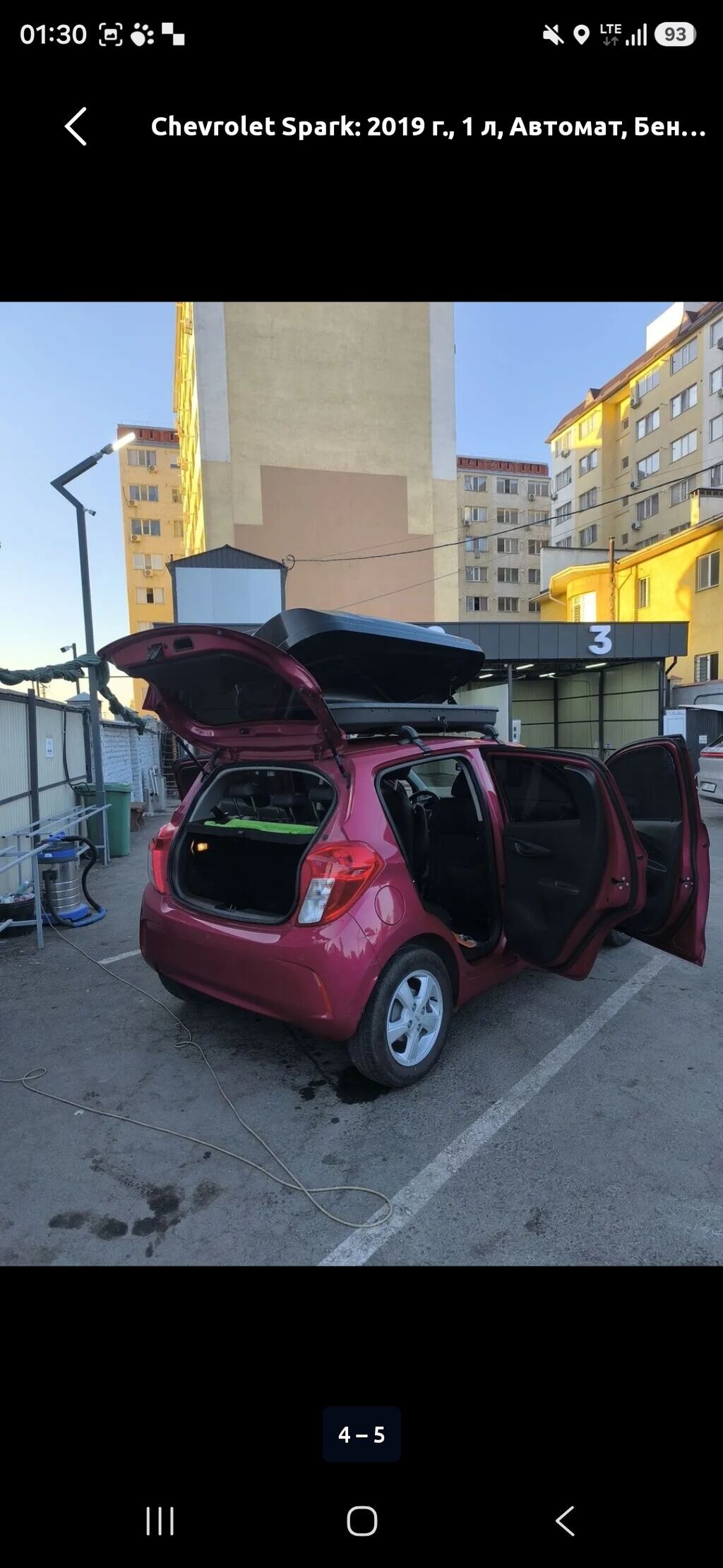 Chevrolet Spark: 2019 г., 1 л, Автомат, Бензин, Хэтчбэк: фото 5