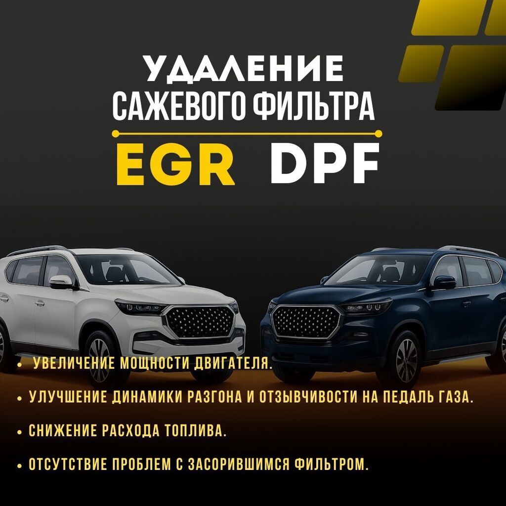 Прошивка EGR Удаление сажевого фильтра Если у тебя дизельный