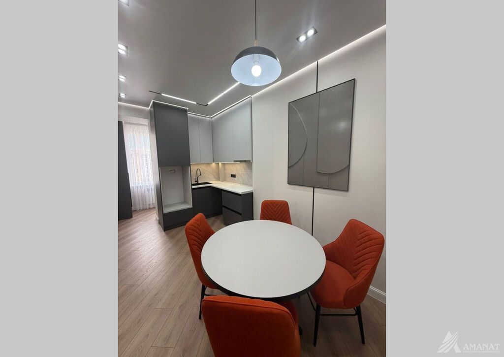 2 комнаты, 56 м², Асанбай мкр Элитка, 5 этаж, Евроремонт: фото 8