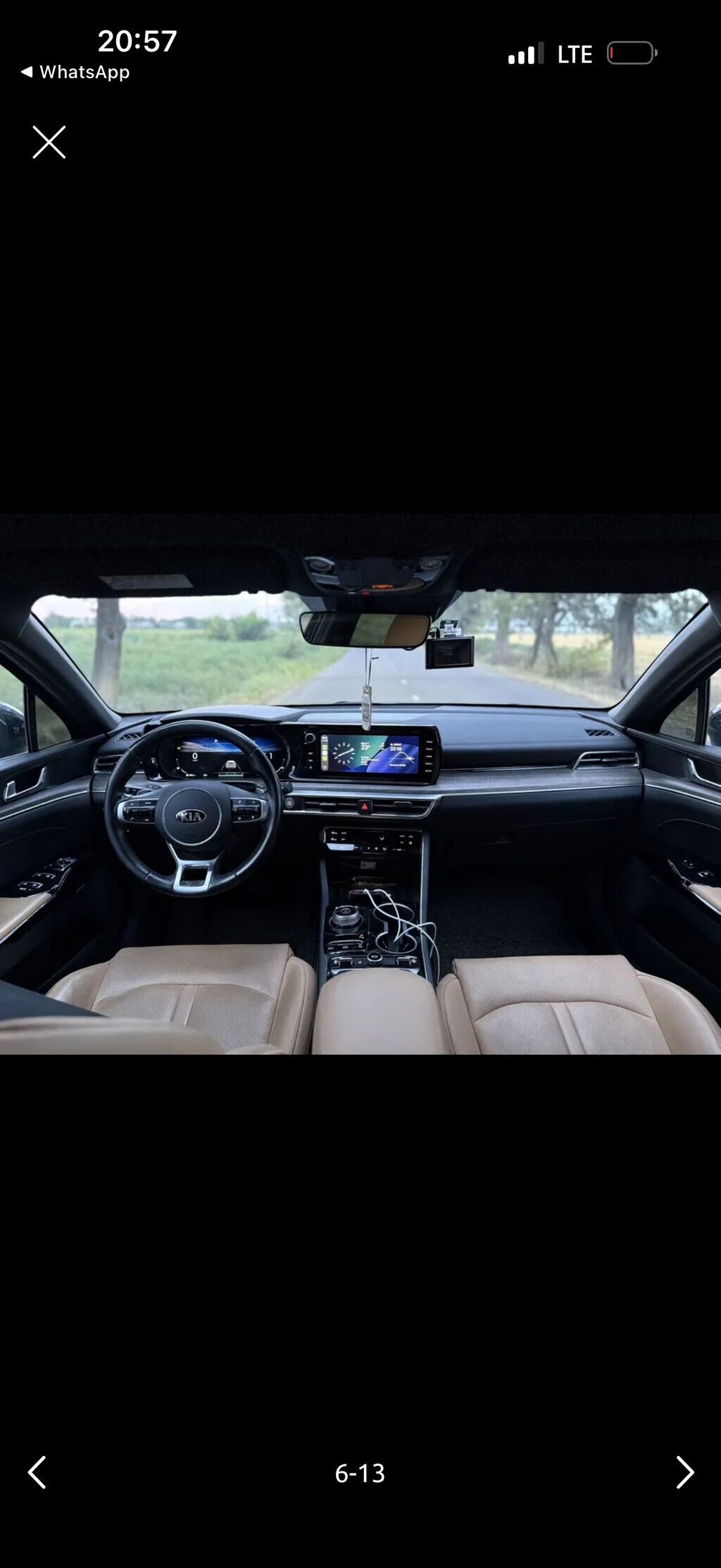 Kia K5: 2020 г., 2 л, Автомат, Гибрид, Седан: фото 3