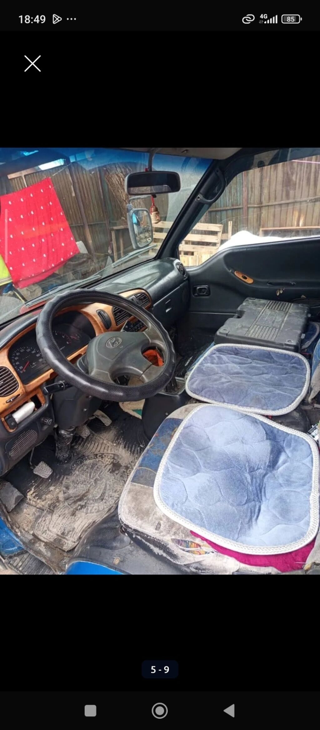 Hyundai Porter: 2001 г., Механика, Дизель, Бус: фото 4