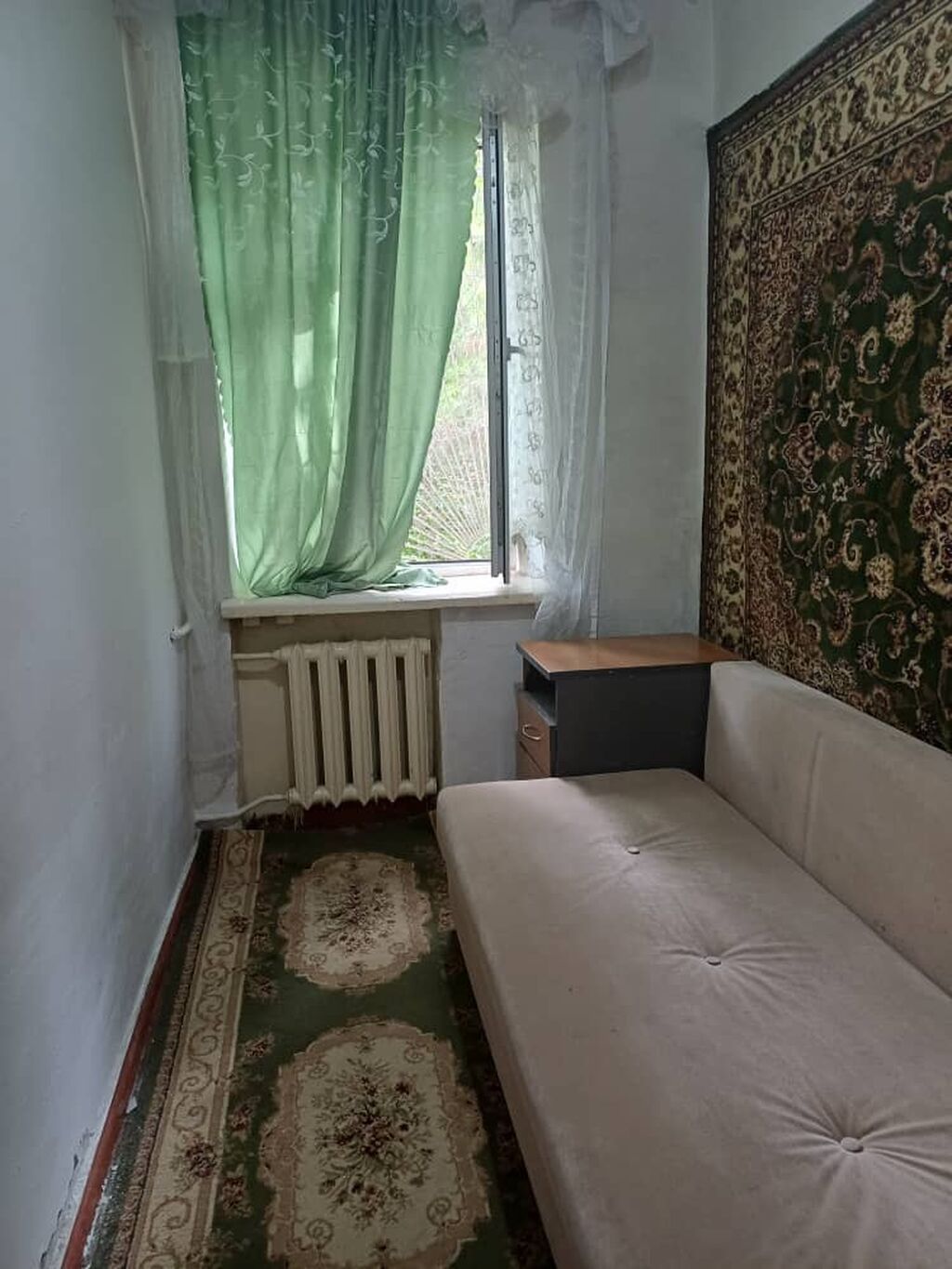Сдаю 1 к кв Манаса/ Москов Можно иностранцам Цен отопление: фото 4