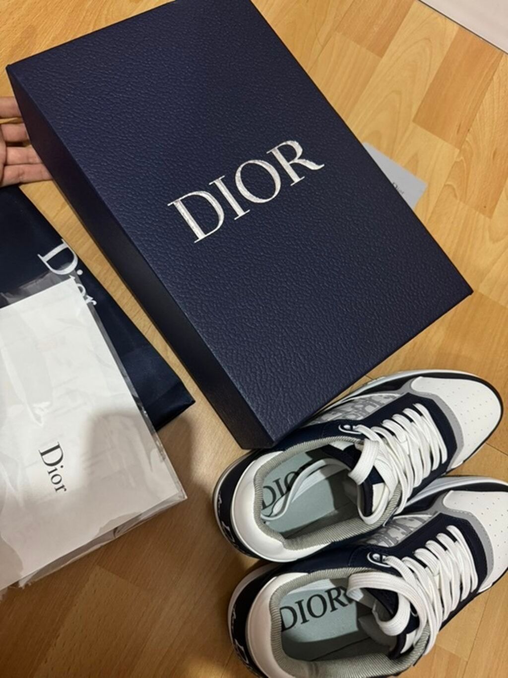 Мужские кроссовки, 43, Dior, Новый, цвет - Белый, Самовывоз: фото 7