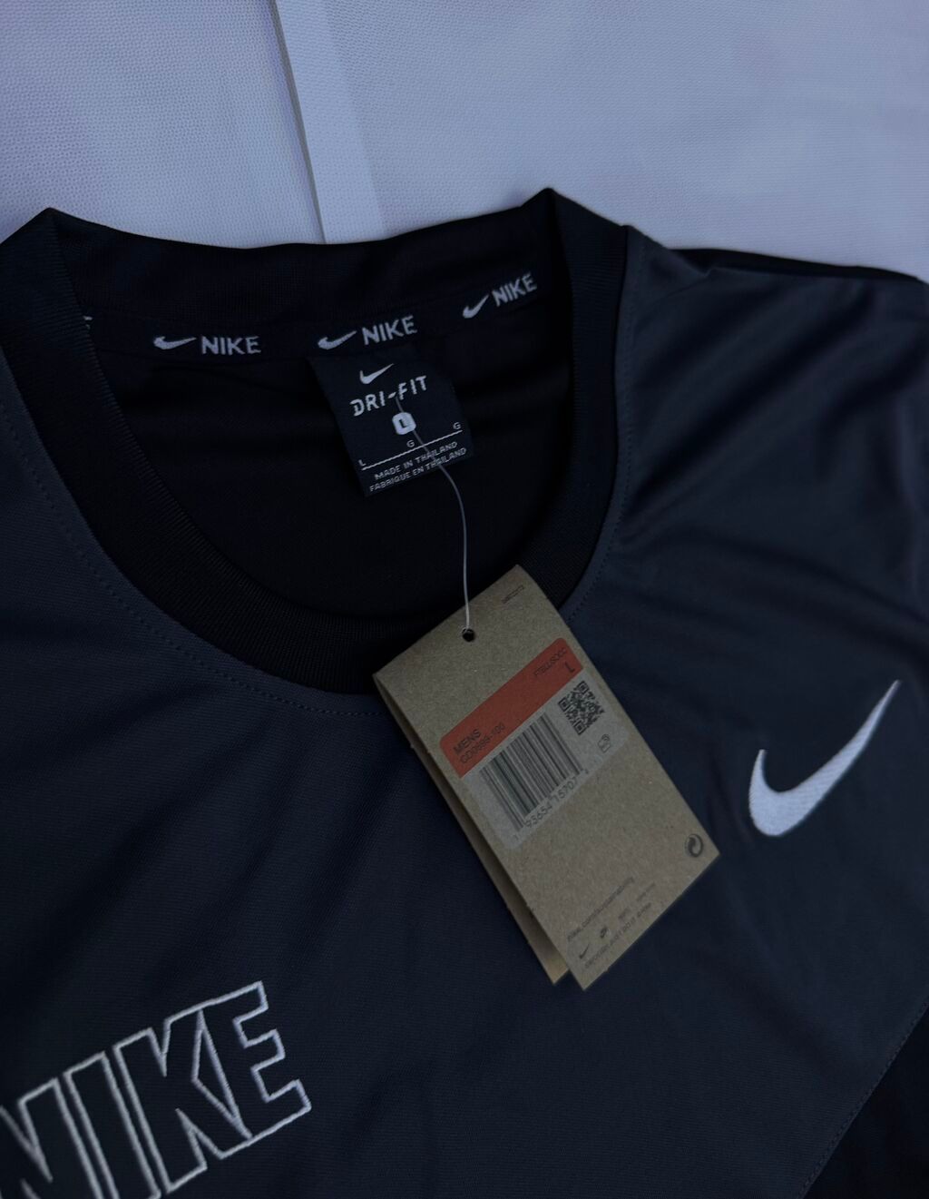 Мужская футболка, L, Nike, Новый, цвет - Черный, Самовывоз: фото 2