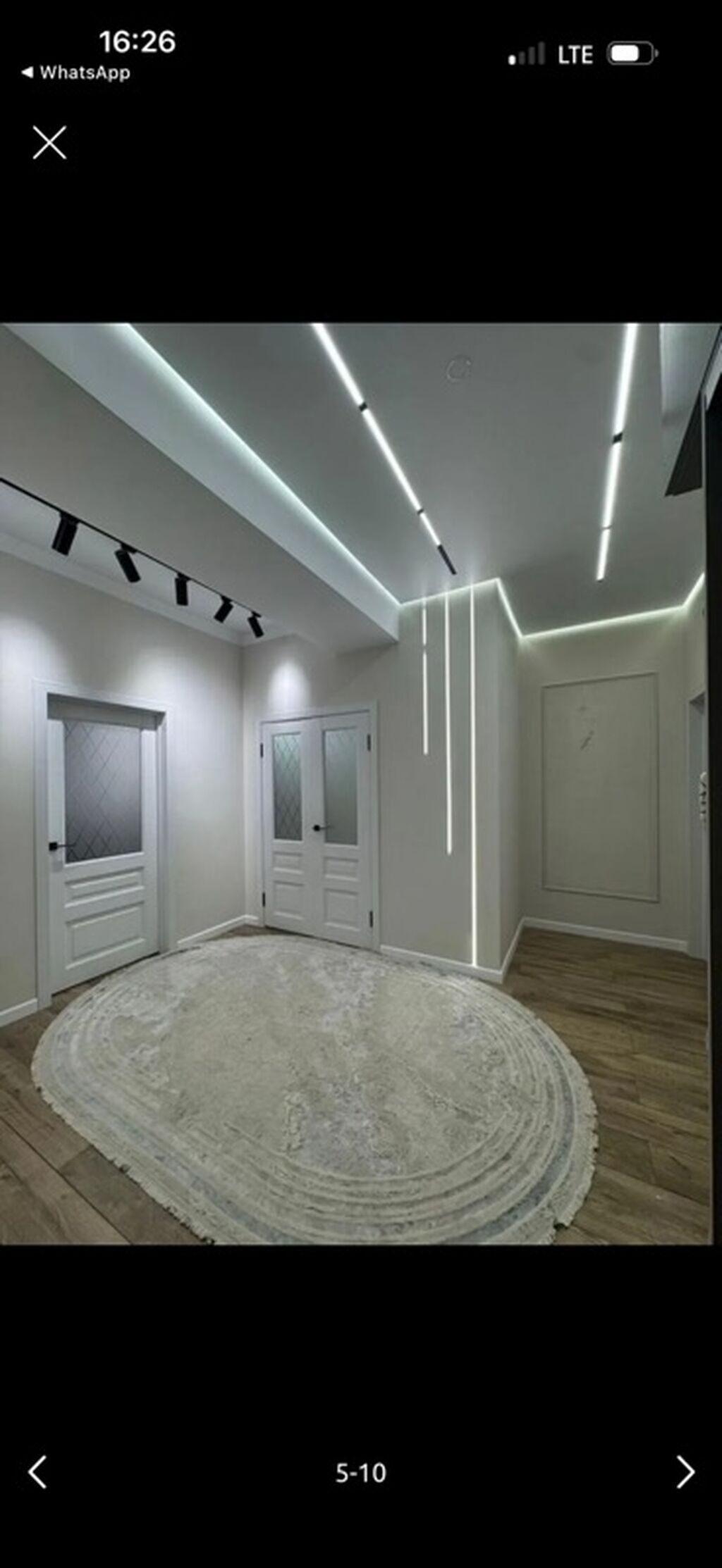 3 комнаты, 92 м², Тунгуч мкр Элитка, 3 этаж, Евроремонт: фото 6